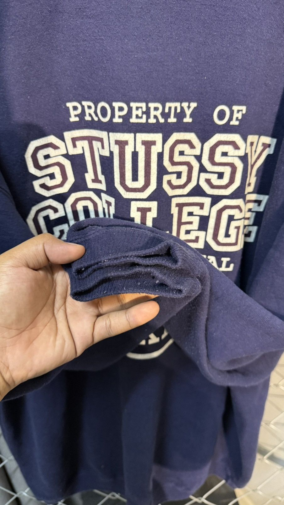 Stussy VINTAGE STUSSY COLLEGE SWEATSHIRT Size US L / EU 52-54 / 3 - 7 Thumbnail