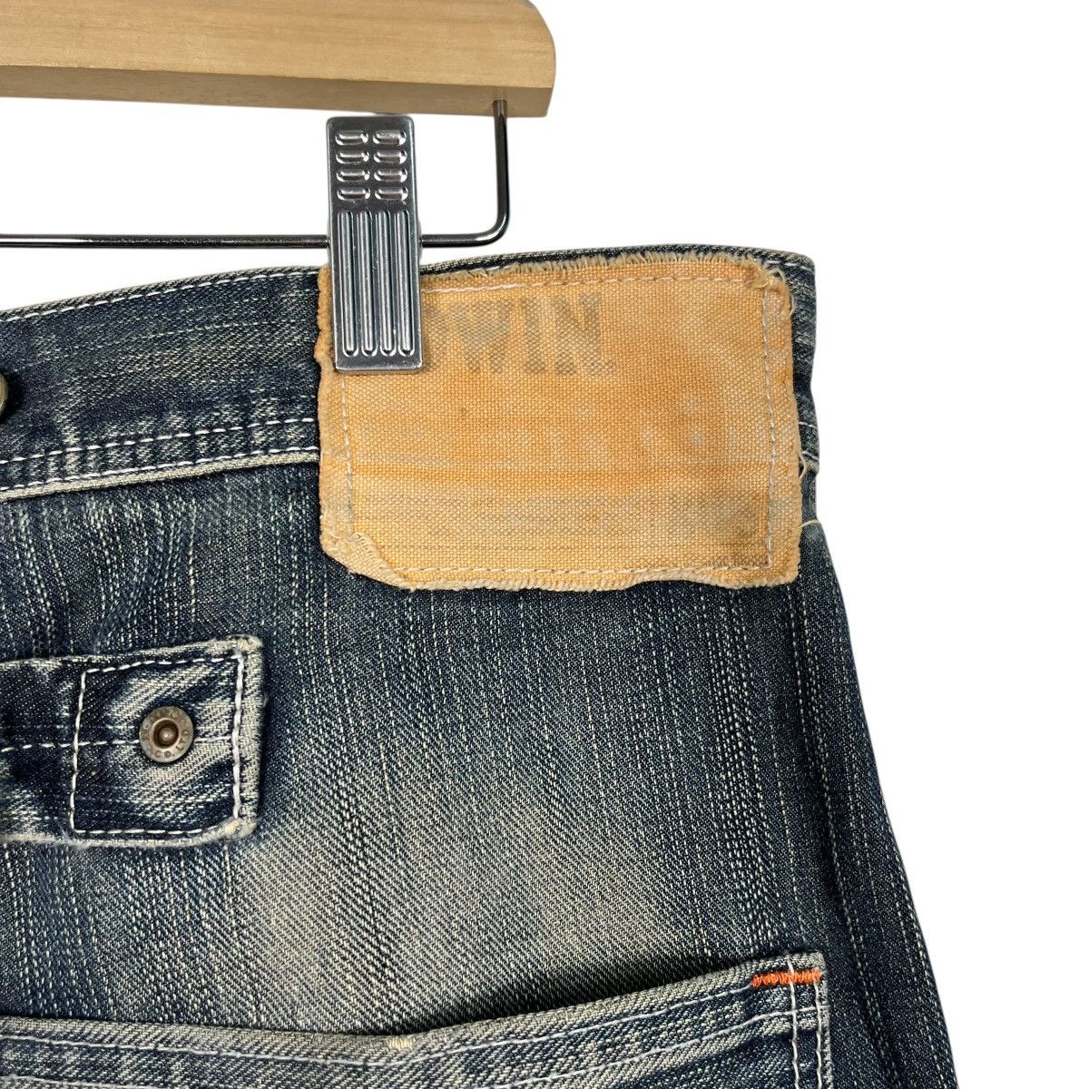 Edwin Vintage Edwin Lot 405 Distressed Denim Jeans Size US 34 / EU 50 - 17 Thumbnail