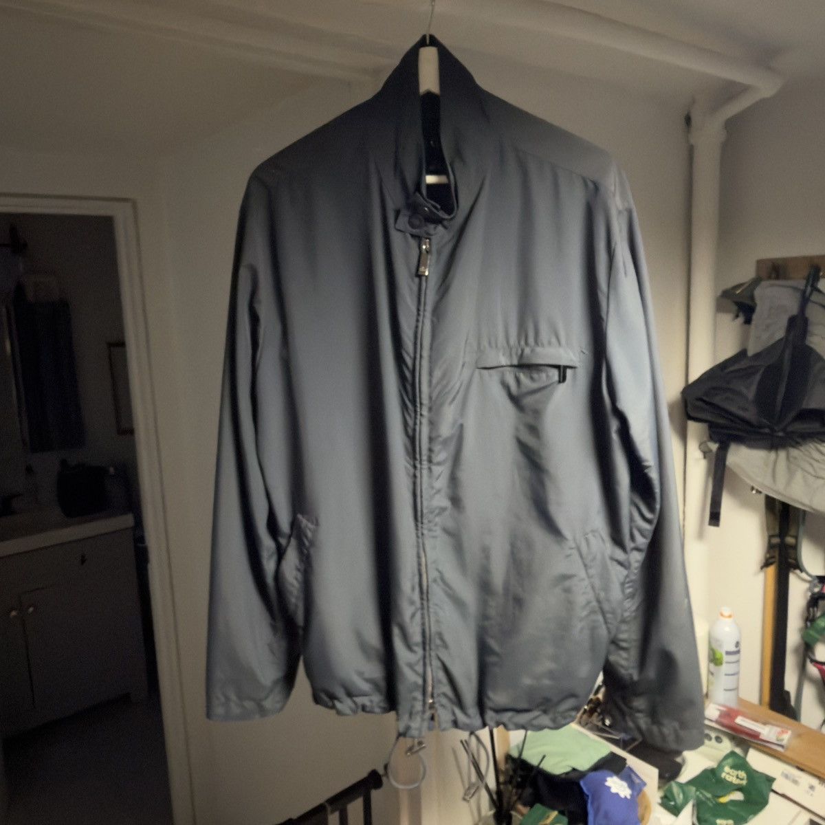 Gucci Grey Gucci lightweight jacket size 52 Size US L / EU 52-54 / 3 - 9 Thumbnail