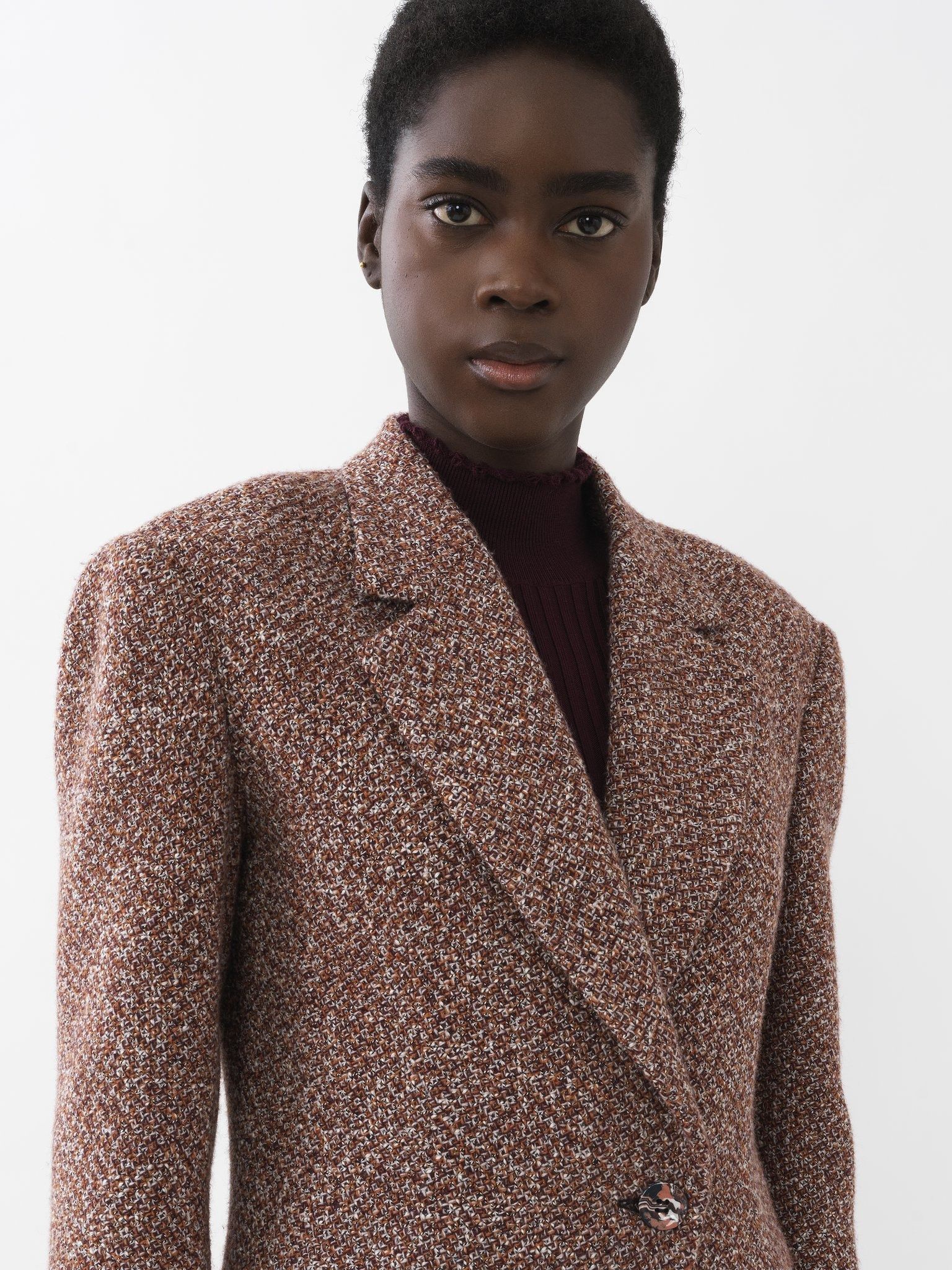 Chloe o1y0825 Blazer in Multicolor Size M / US 6-8 / IT 42-44 - 2 Thumbnail
