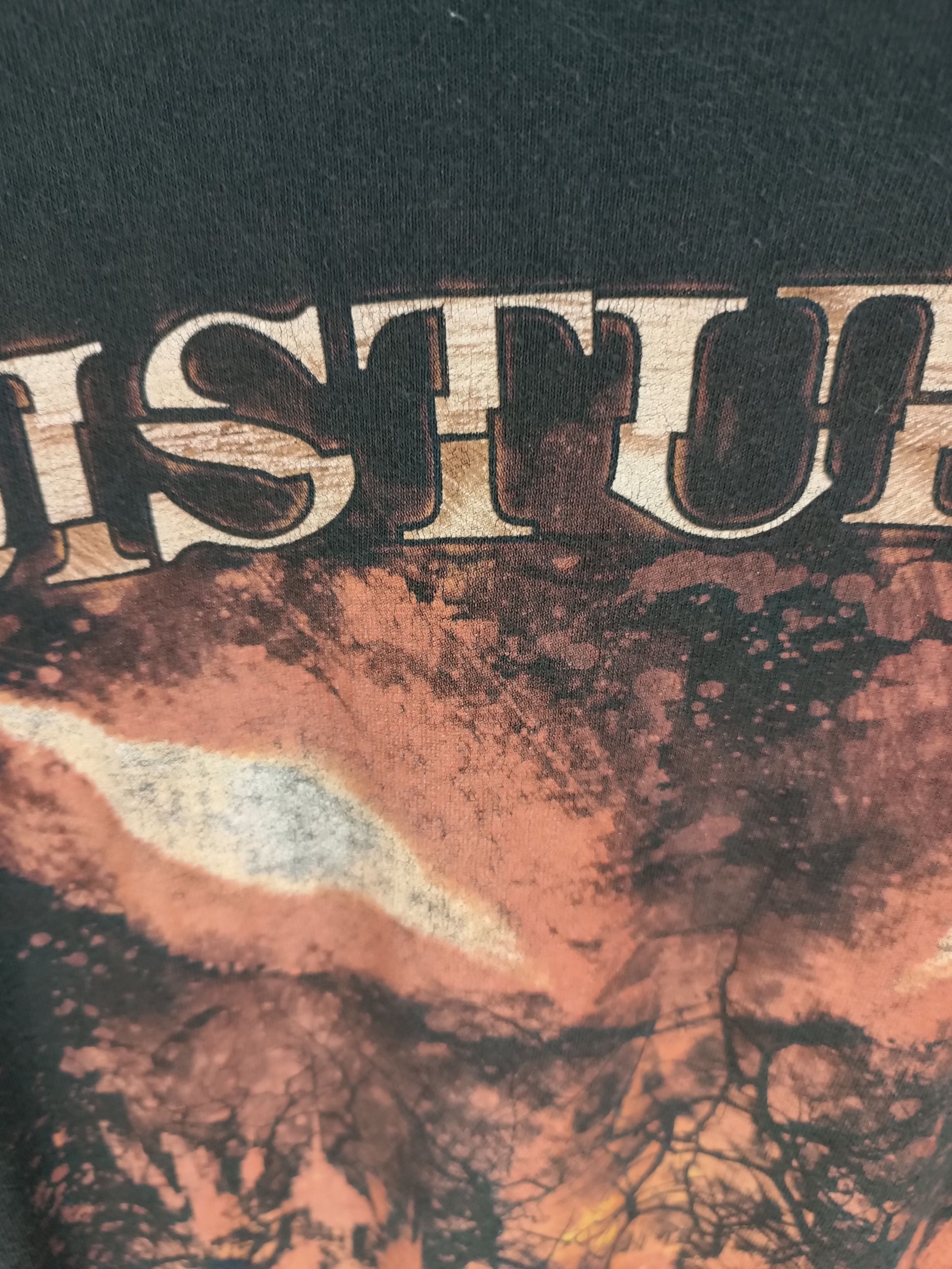 Band Tees VINTAGE 2000s DISTURBED FADED T (deftones slipknot godsmack) Size US M / EU 48-50 / 2 - 13 Thumbnail