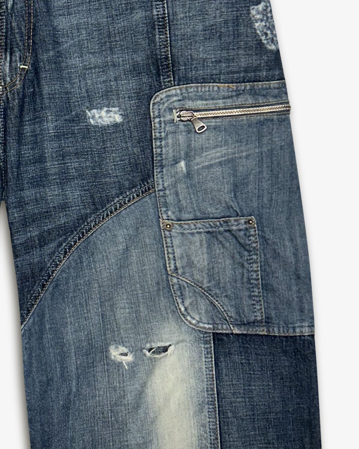 Dolce & Gabbana Dolce & Gabbana, 2000's Distressed Cargo Shorts Size US 38 / EU 54 - 4 Thumbnail