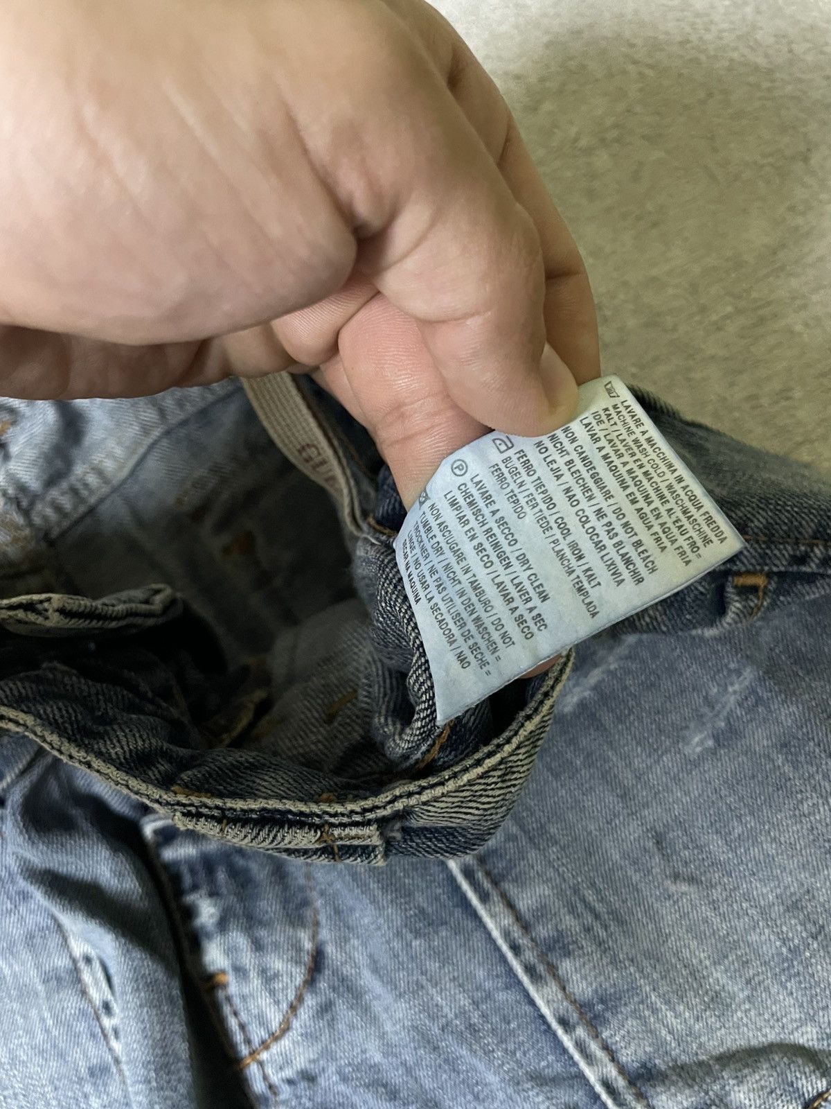 Guess IfSixWasNine Skull USA 99’ LGB Distressed LUXURU GUESS jeans Size US 31 - 13 Thumbnail