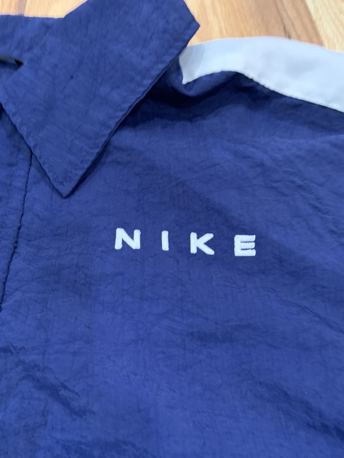 Nike × Vintage Vintage White Tag Nike Windbreaker Size US L / EU 52-54 / 3 - 2 Thumbnail