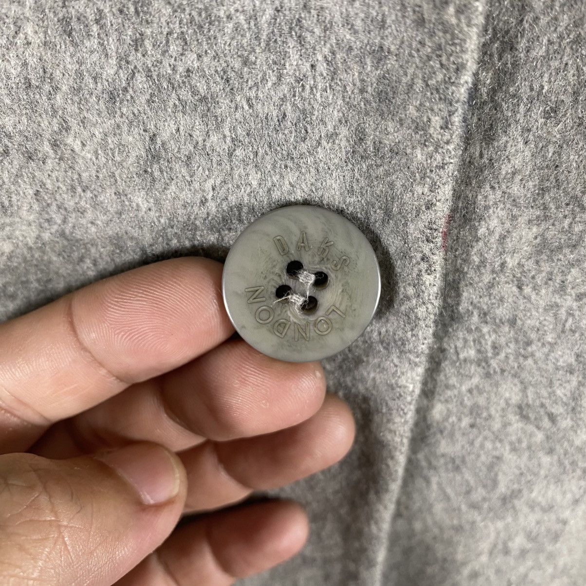DAKS × Vintage Vintage Daks London Wool Button Jacket L Size Grey Colour Size US L / EU 52-54 / 3 - 10 Thumbnail