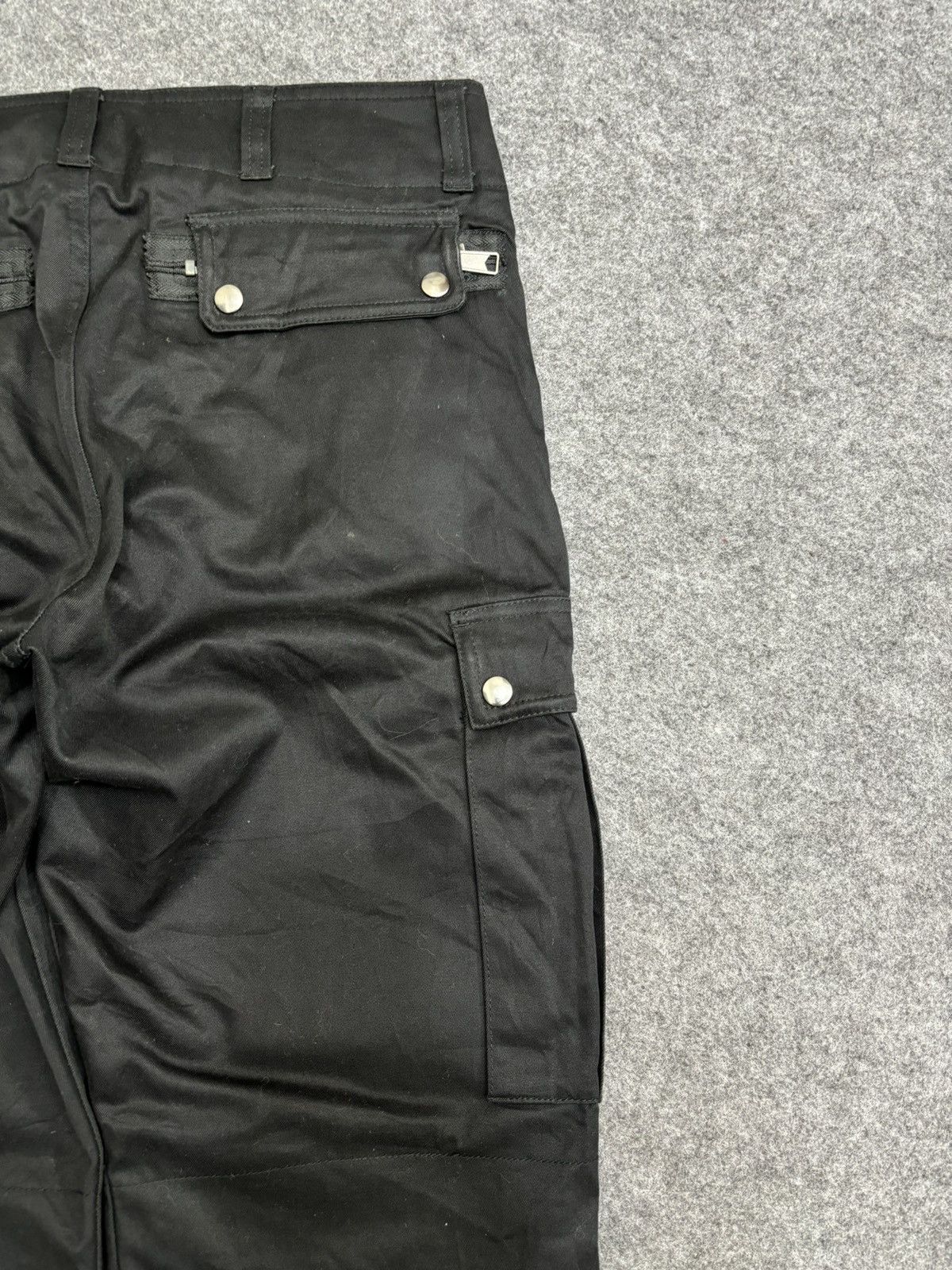 Japanese Brand 💥Punk Style💥Semantic Design Multipockets Zipper Pant F488 Size US 33 - 8 Thumbnail