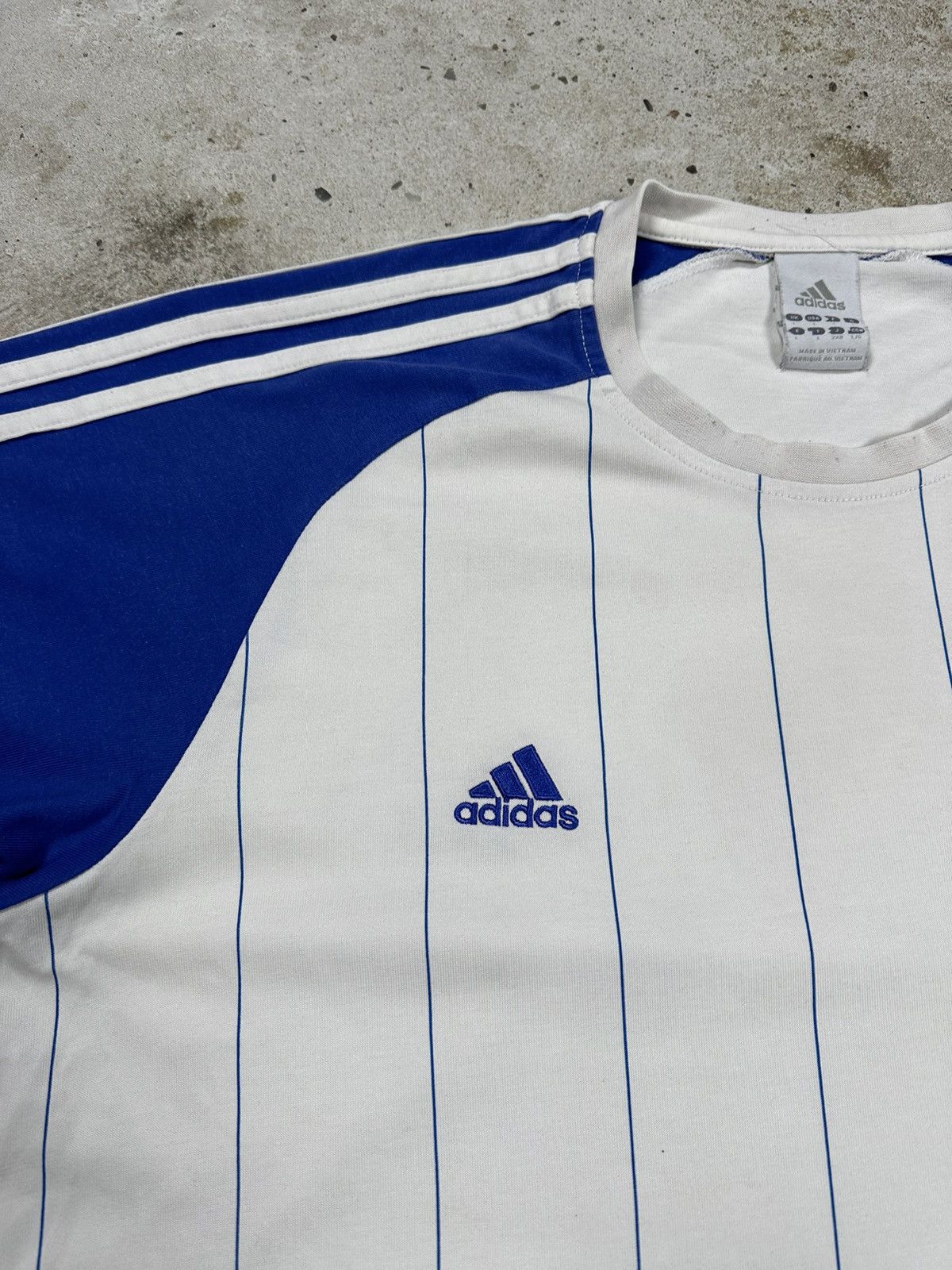 Adidas ‼️ Adidas x Schalke 04 Jersey Tee T Shirt Home Away Vintage Size US L / EU 52-54 / 3 - 3 Thumbnail