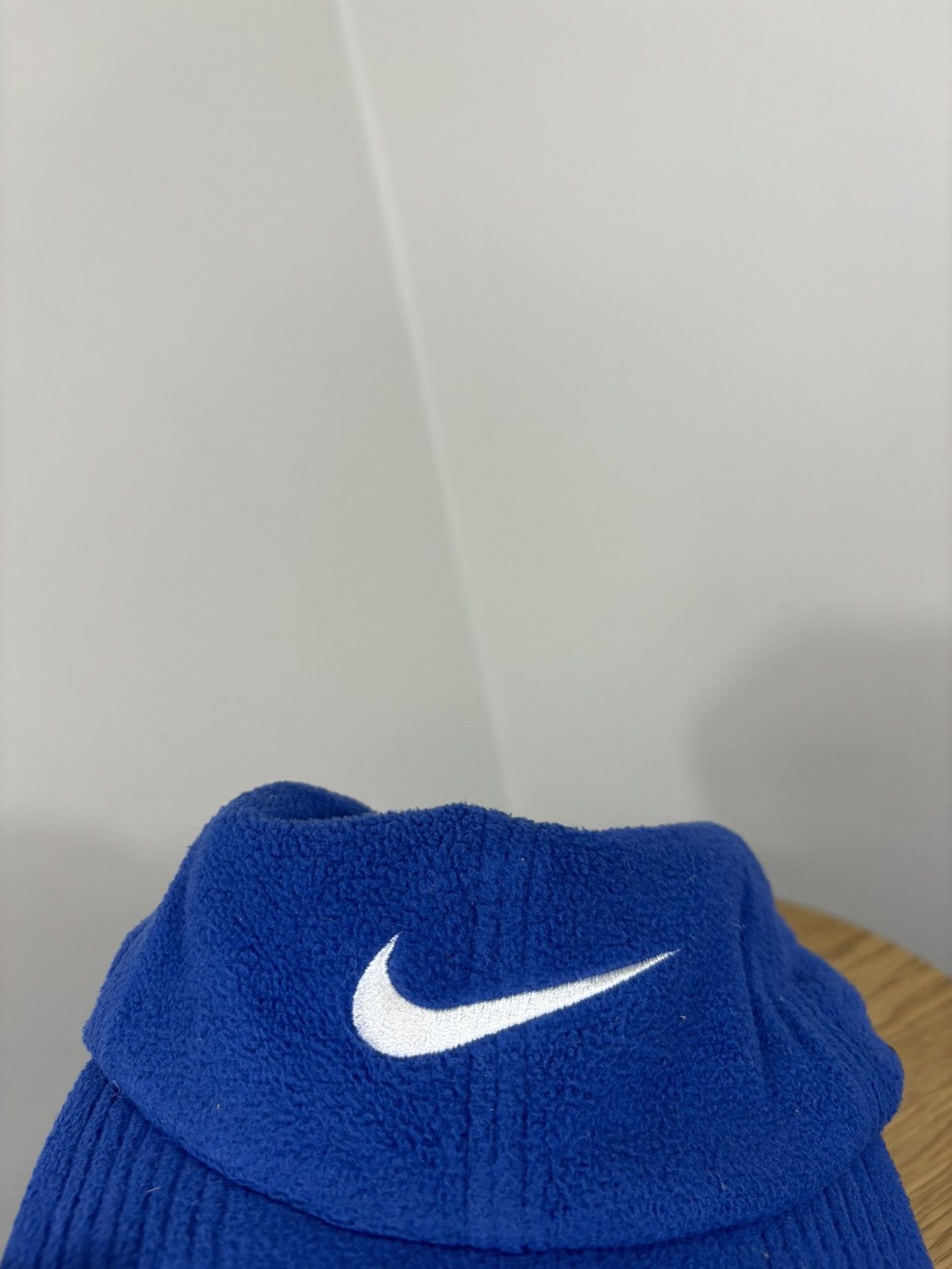 Nike Vintage 90s Nike Y2K Swoosh Cozy Hype Cap Hat Size ONE SIZE - 12 Thumbnail
