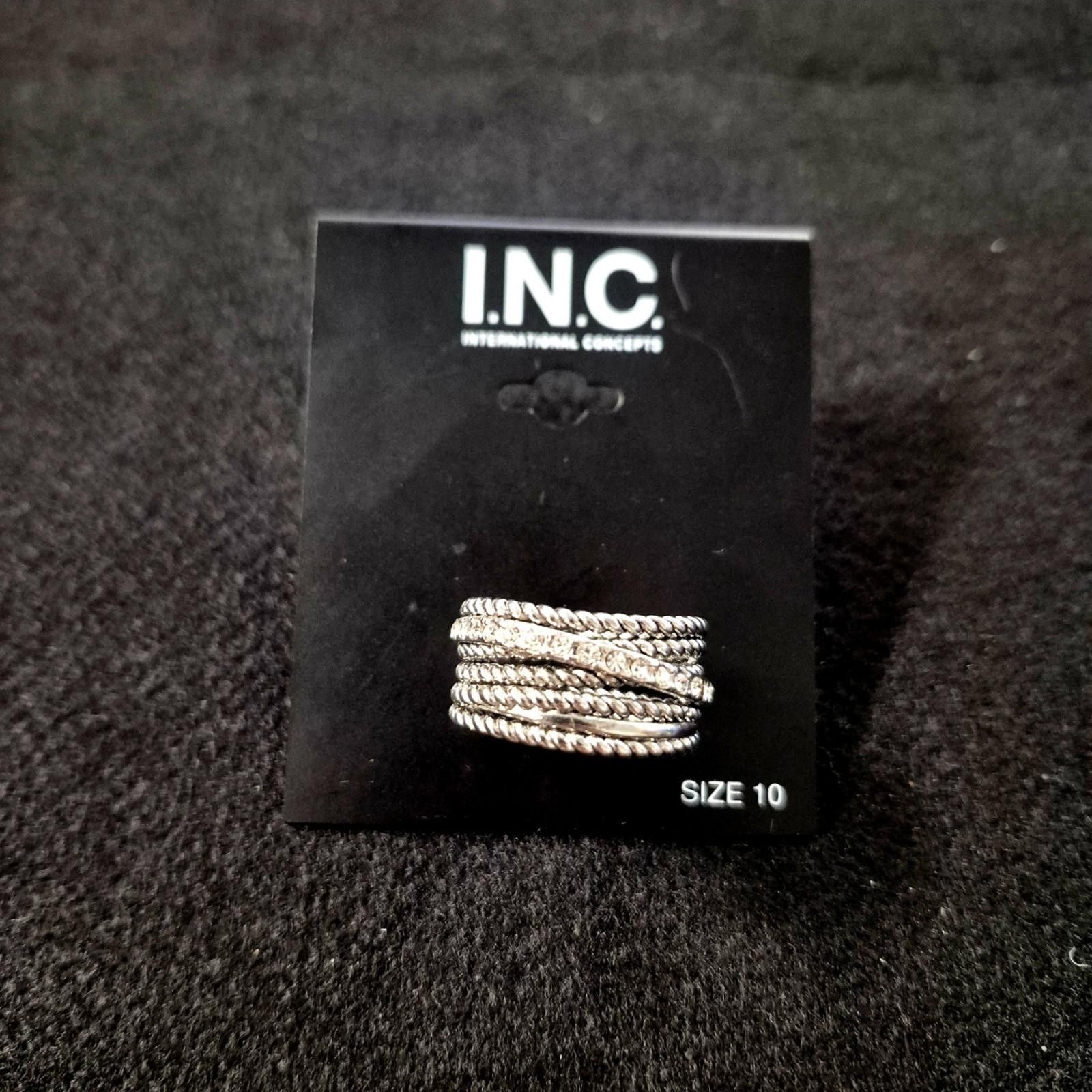 Other I.N.C. International Concepts Pavé Statement Ring Size 10 Size ONE SIZE - 3 Thumbnail
