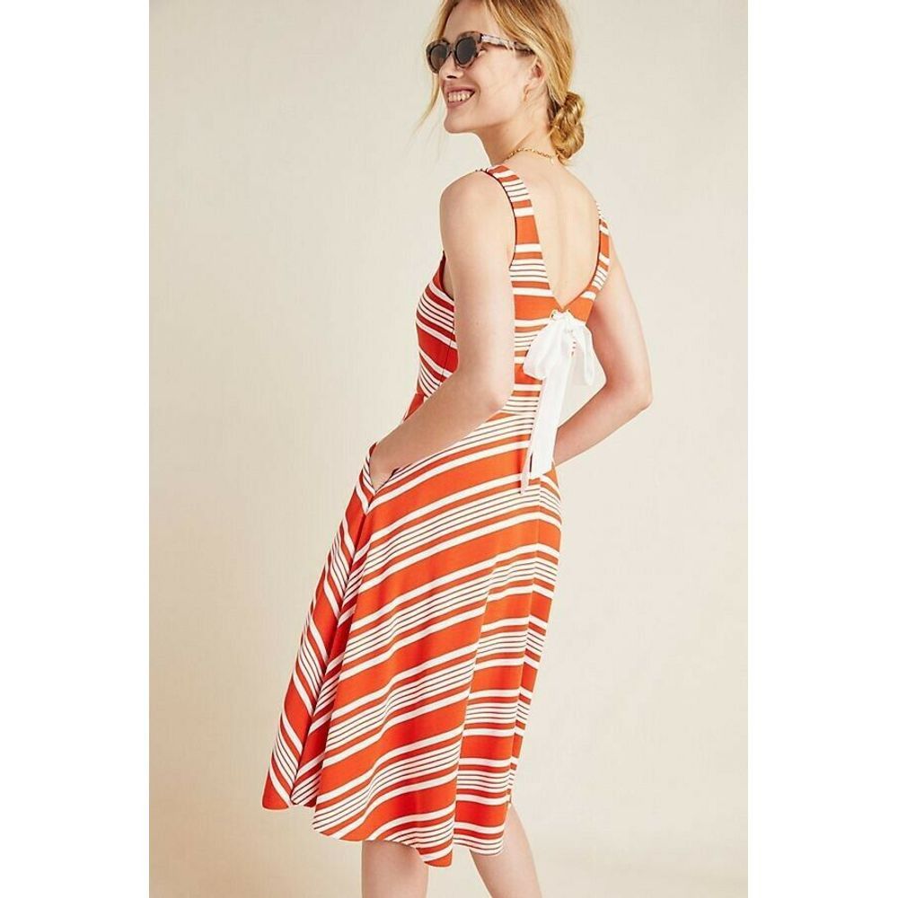 Anthropologie New Anthropologie Anegada Knit Midi Dress by Hutch $160 XS Size XS / US 0-2 / IT 36-38 - 1 Thumbnail