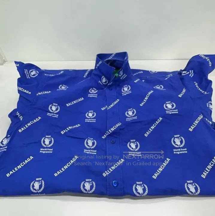 Balenciaga Balenciaga Logo Short Sleeve Shirt. Size US M / EU 48-50 / 2 - 5 Thumbnail