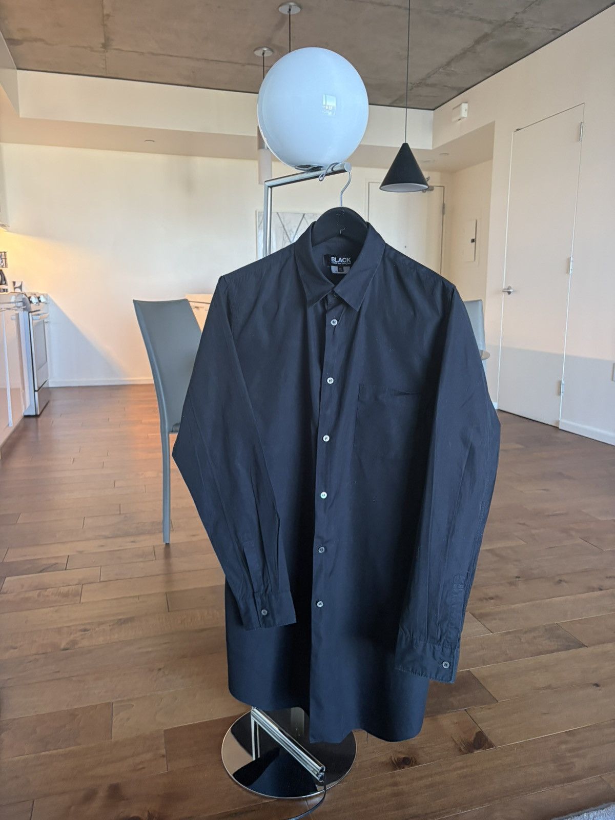 Comme des Garcons Black CDG BLACK Long Sleeve Cropped Back Size US L / EU 52-54 / 3 - 4 Thumbnail