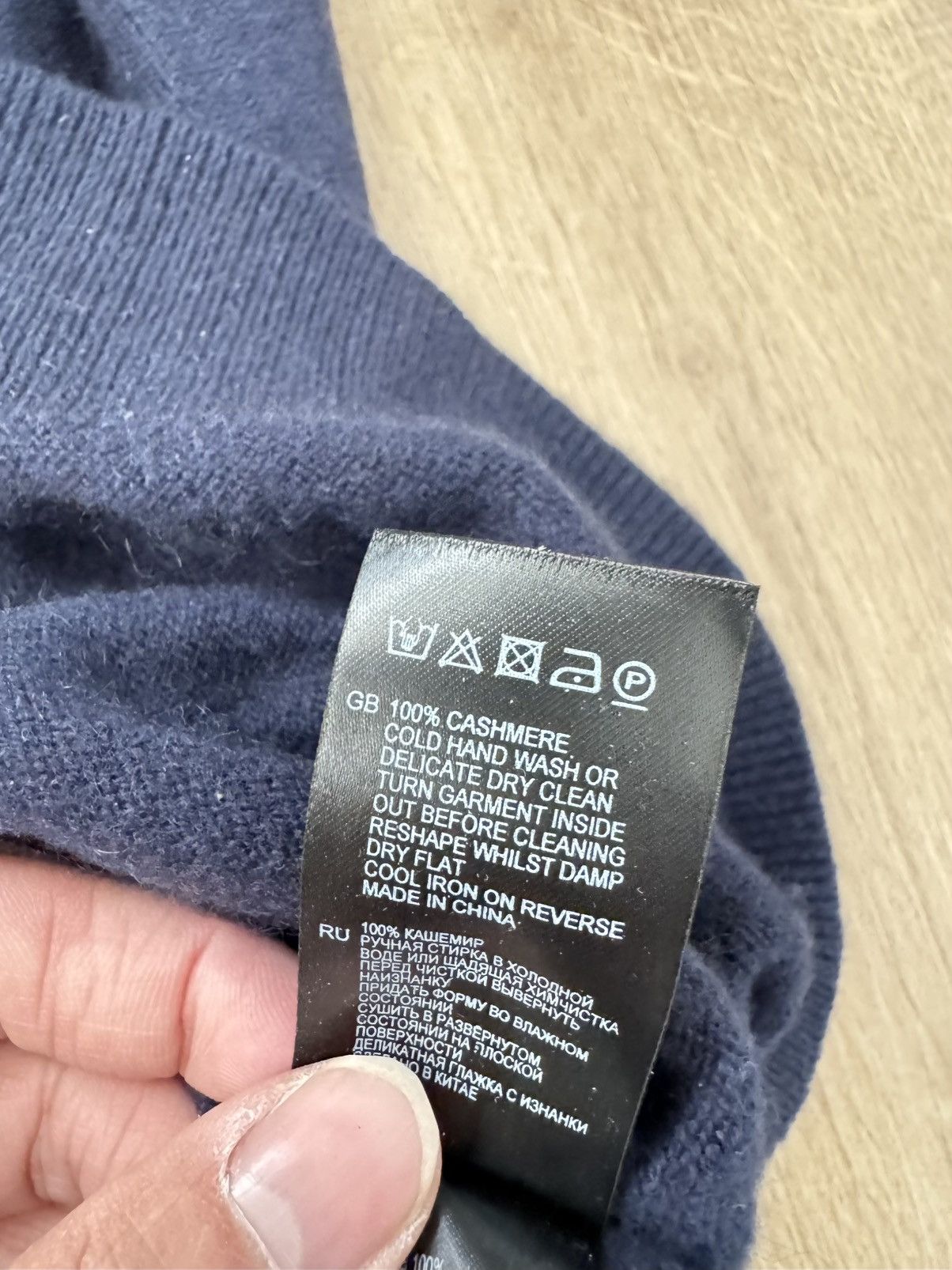Reiss Cashmere Crewneck Knit Size US S / EU 44-46 / 1 - 4 Thumbnail