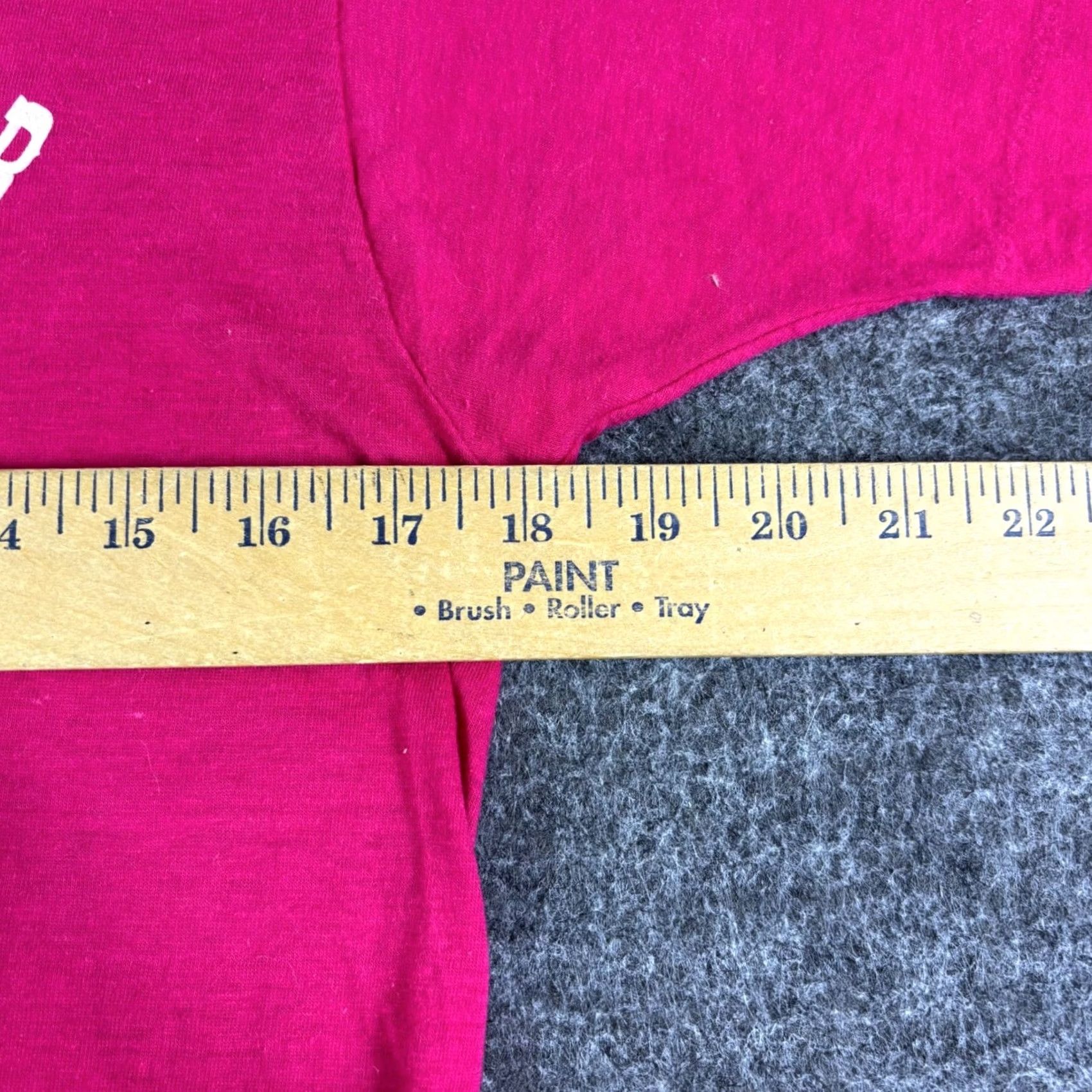 Vintage VINTAGE Migrant Auto Worker Graphic T Shirt Mens M Pink UAW Burger King Travel Size US M / EU 48-50 / 2 - 3 Thumbnail