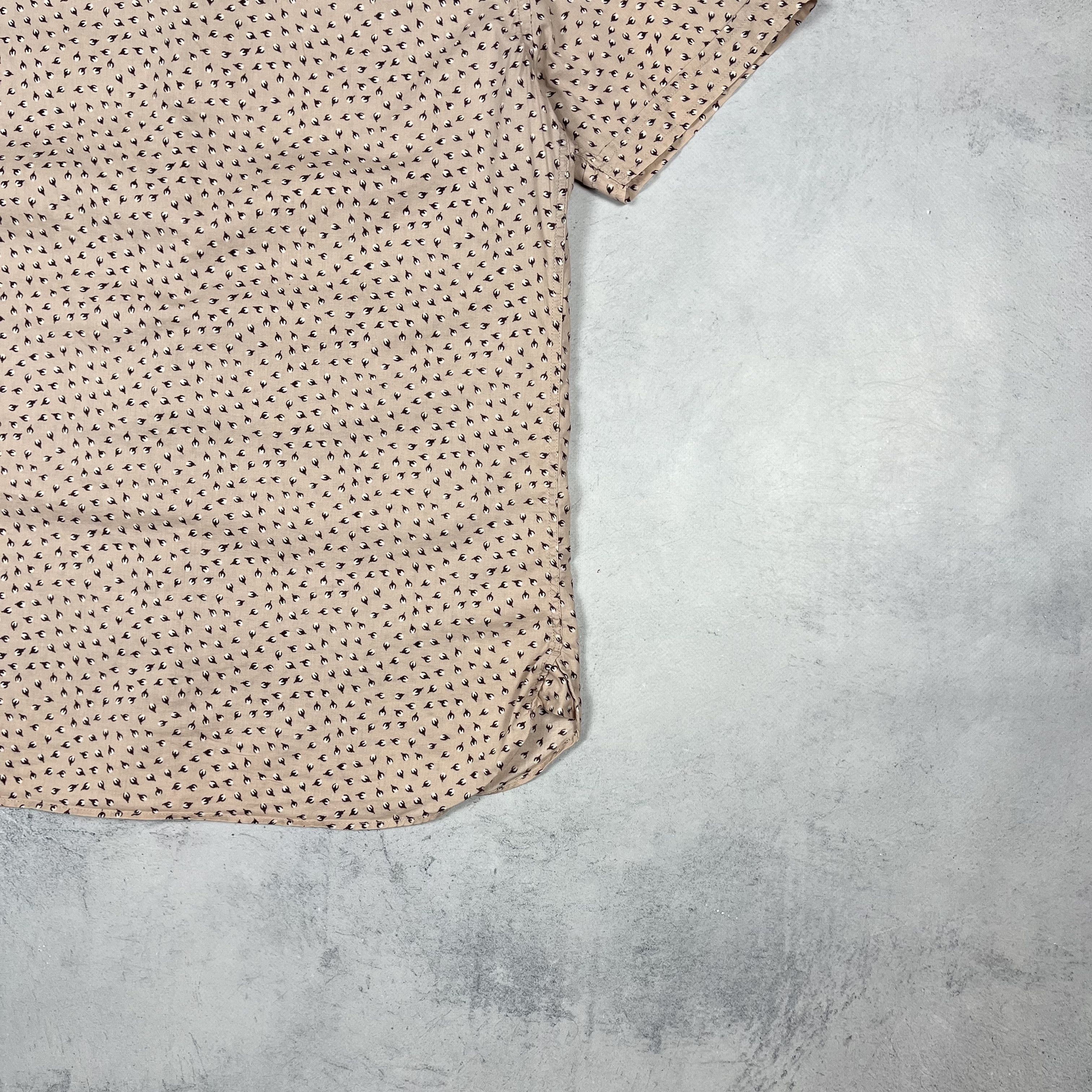 Allsaints Designer AllSaints Bulb Button Up Short Sleeve Shirt Size US S / EU 44-46 / 1 - 16 Thumbnail