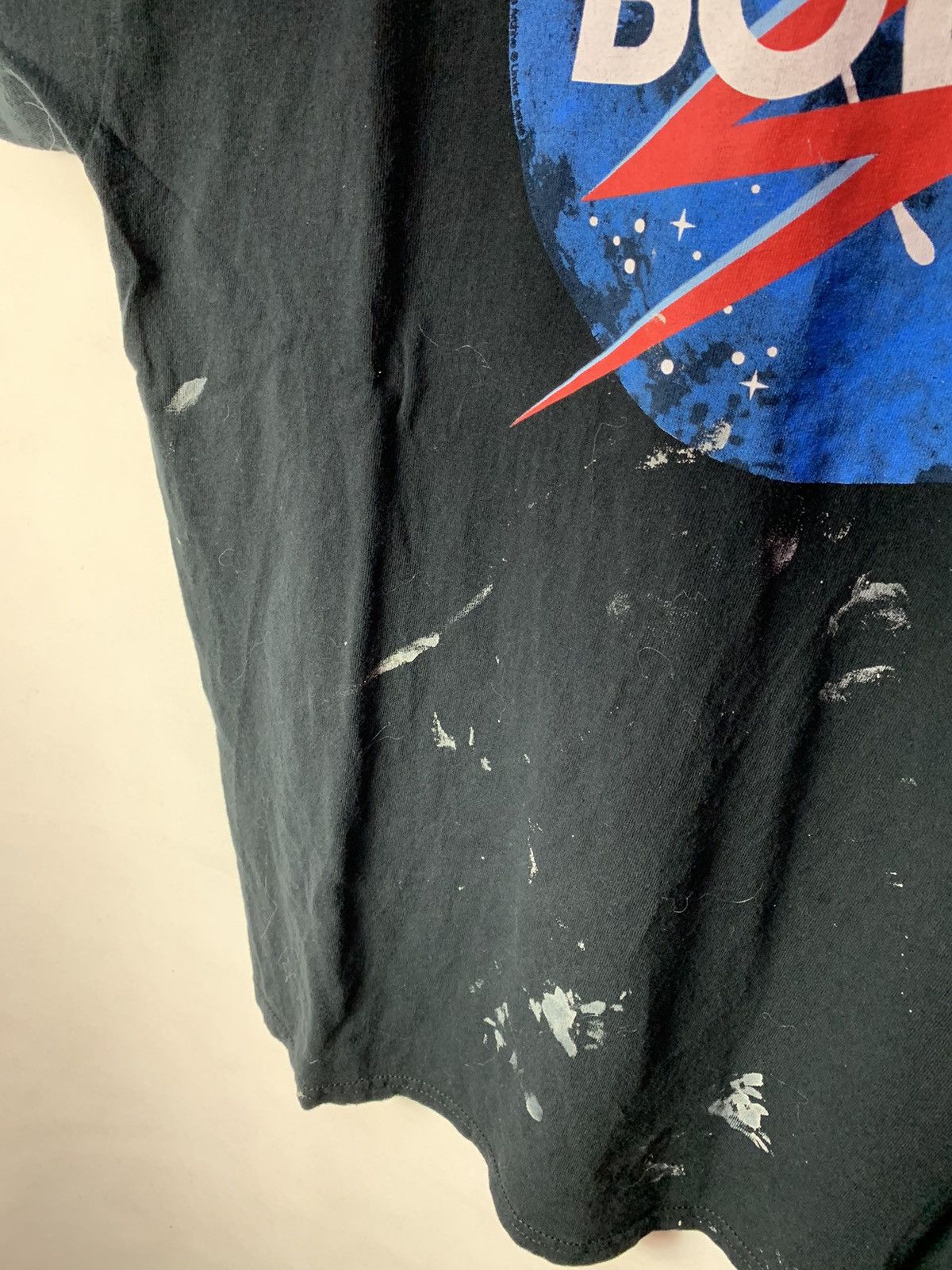 Band Tees 🔥 David Bowie Solo Singer Band Tees NASA Spoof Parody Size US XXL / EU 58 / 5 - 5 Thumbnail