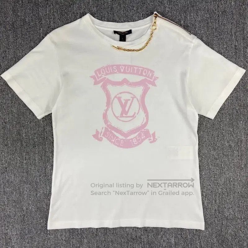 Other Louis Vuitton Women's Cotton Tee with Logo . Size S / US 4 / IT 40 - 1 Thumbnail
