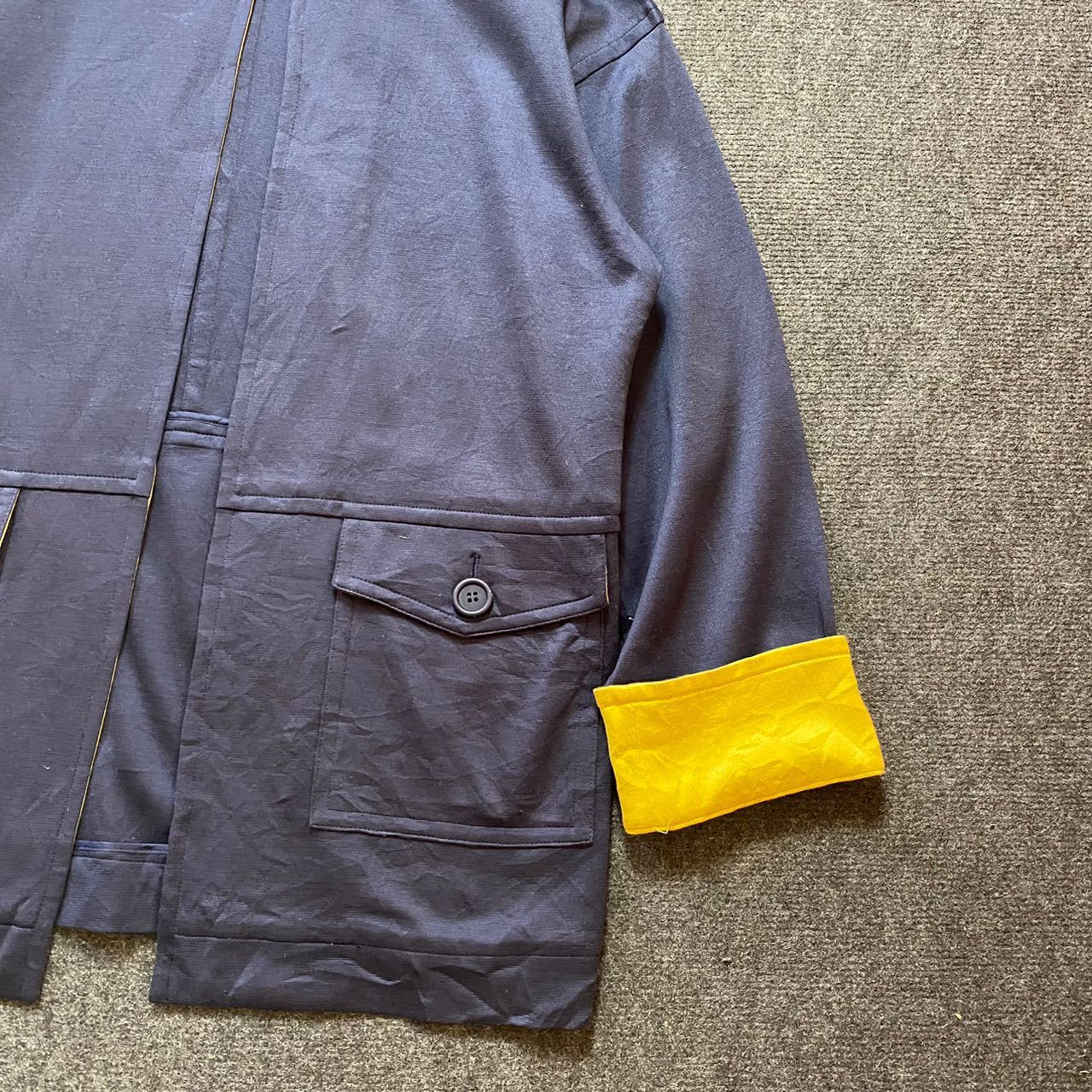 Givenchy × Vintage Givenchy Life Single Top Button Long Cardigan Size XL / US 12-14 / IT 48-50 - 6 Thumbnail