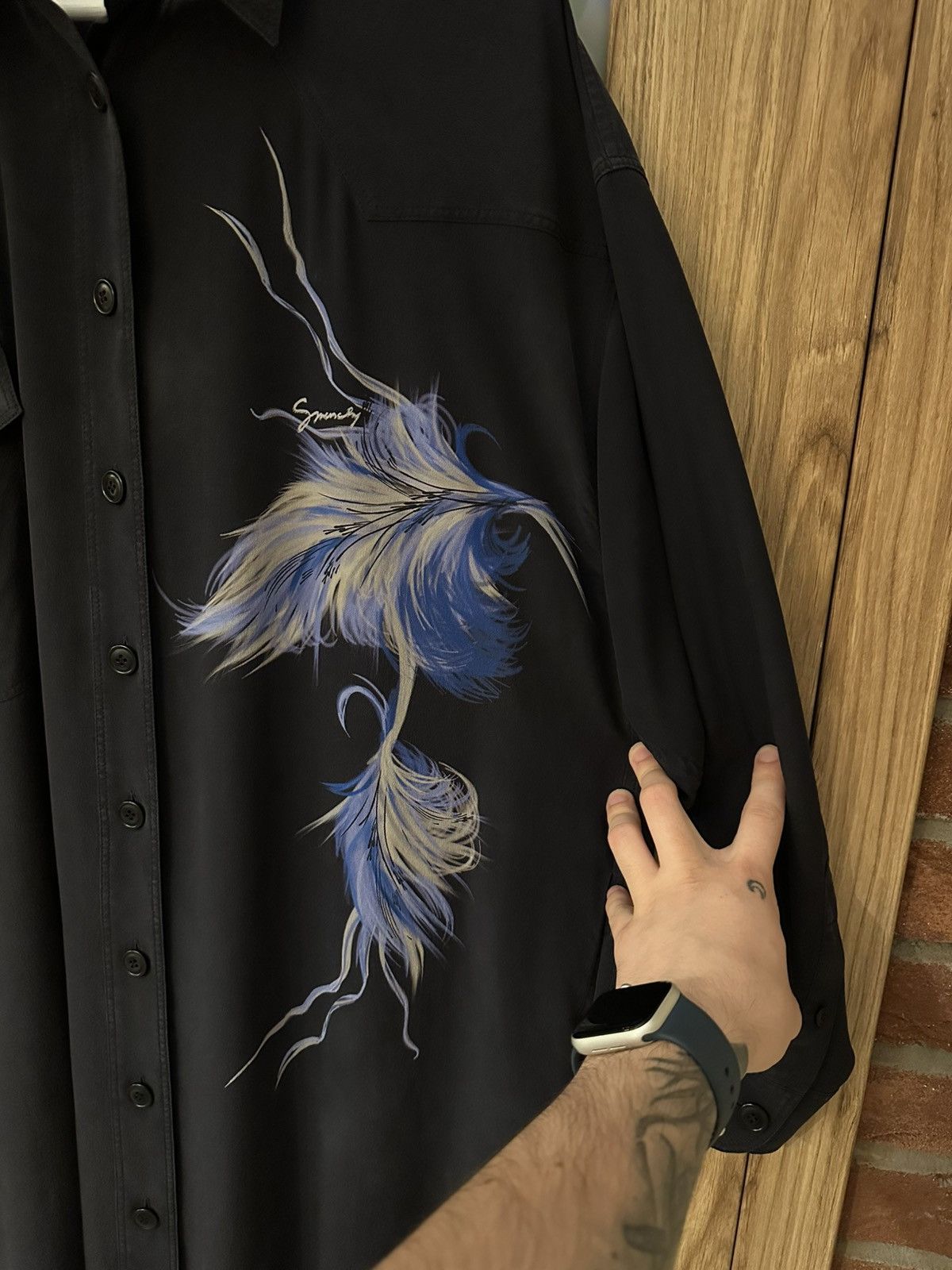 Givenchy Givenchy Rare Runway Silk Shirt – Size 40 Size L / US 10 / IT 46 - 7 Thumbnail