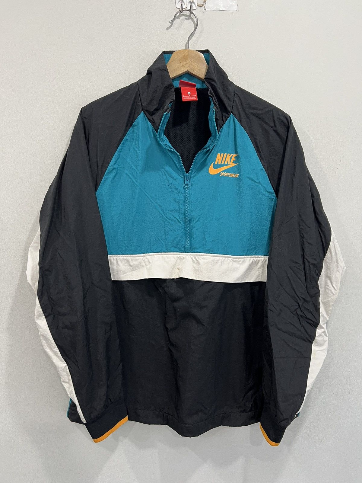 Vintage Nike Quarter Zip Windbreaker Jacket