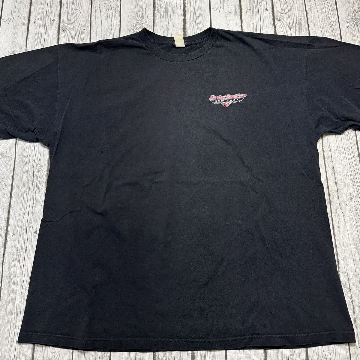 Vintage Vintage Harley Davidson Cafe tee Size US XXL / EU 58 / 5 - 2 Thumbnail