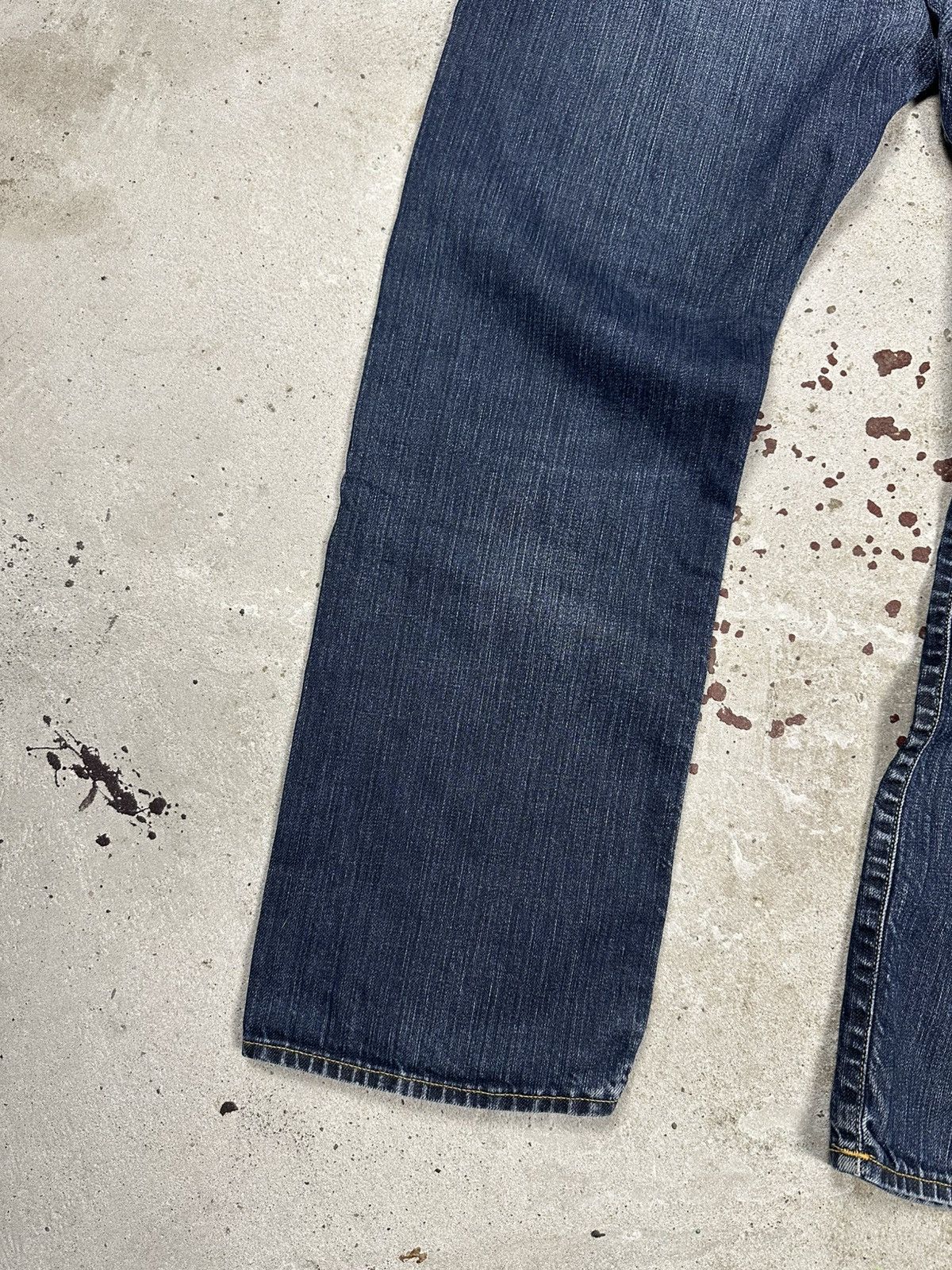 G-Star × Japanese Brand × Vintage Vintage Y2K G Star Raw 3301 Straight Denim Pants Jeans Size US 34 / EU 50 - 12 Thumbnail