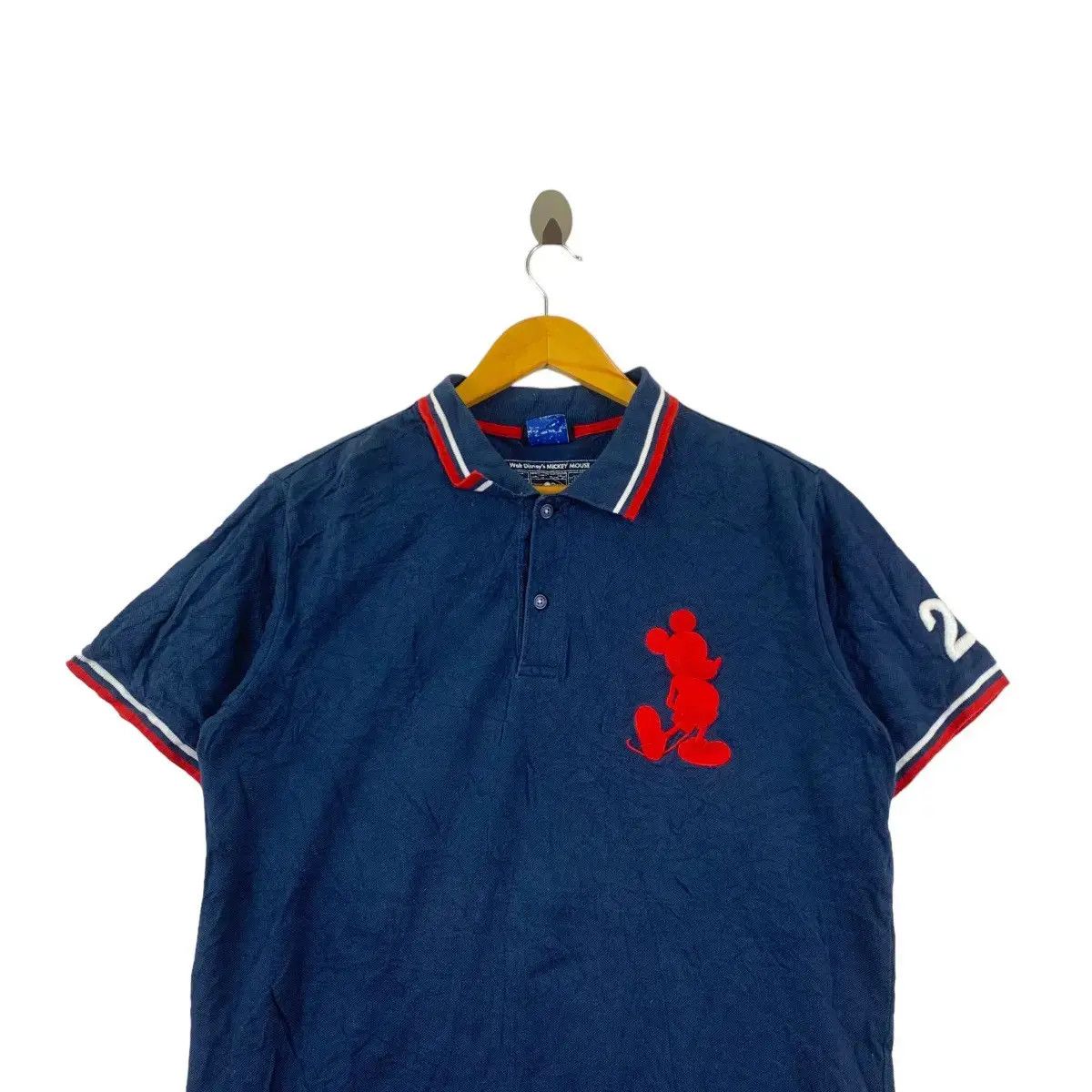 Disney BEAMS PLUS JAPAN Heart x MICKEY MOUSE Cartoon Polo Tee Size US L / EU 52-54 / 3 - 2 Thumbnail