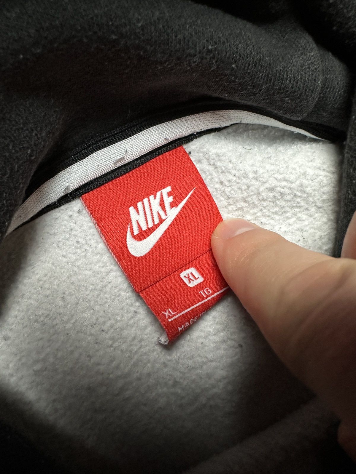 Nike Grey Nike AIR Cotton Fleece Suit Oversize Drill Track Suit Size US XL / EU 56 / 4 - 9 Thumbnail