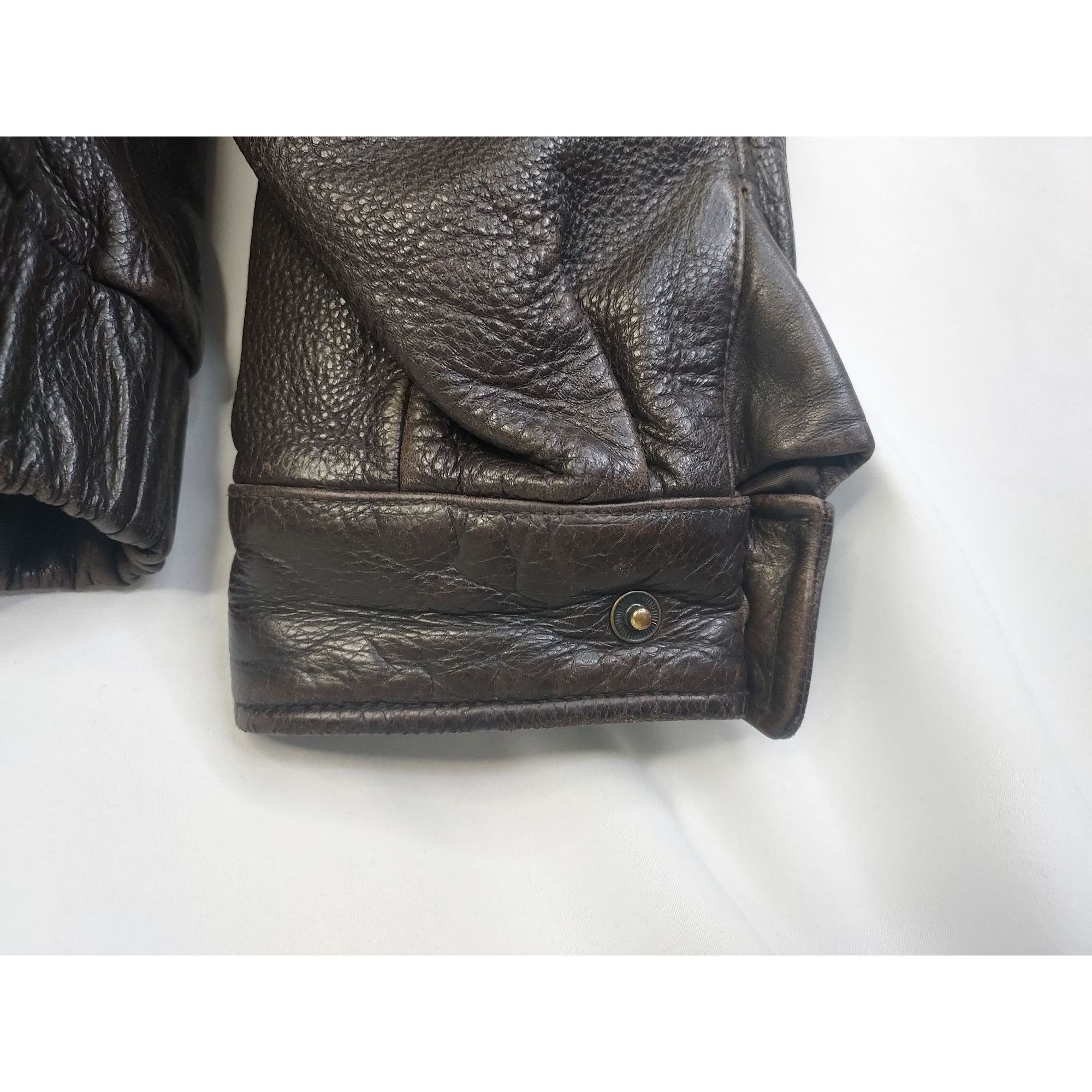 Eddie Bauer Eddie Bauer Men's Leather Jacket L Brown Genuine Leather Dis Size US L / EU 52-54 / 3 - 16 Thumbnail