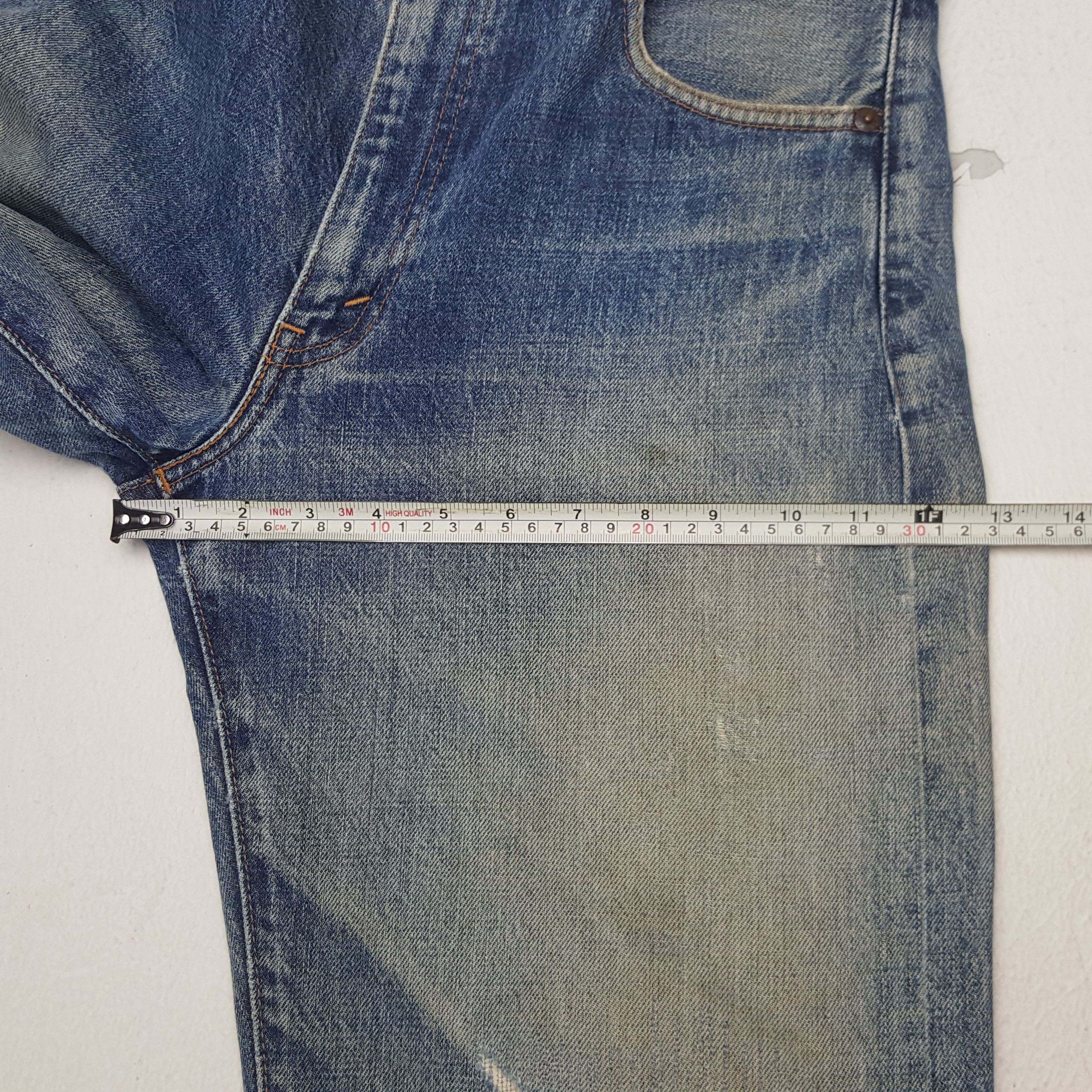 Levi's × Vintage Vintage Levi's Japan Selvedge Distressed Denim Jeans Size US 29 - 9 Thumbnail