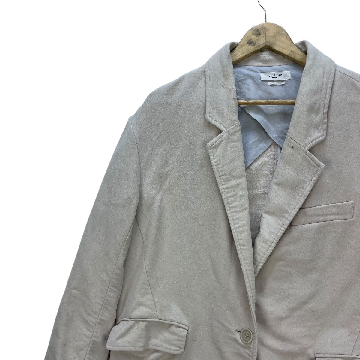 Autumn Cashmere × Isabel Marant 💥Isabel Marant Etoile Single Button Coat Jacket Size 40 Size M / US 6-8 / IT 42-44 - 3 Thumbnail