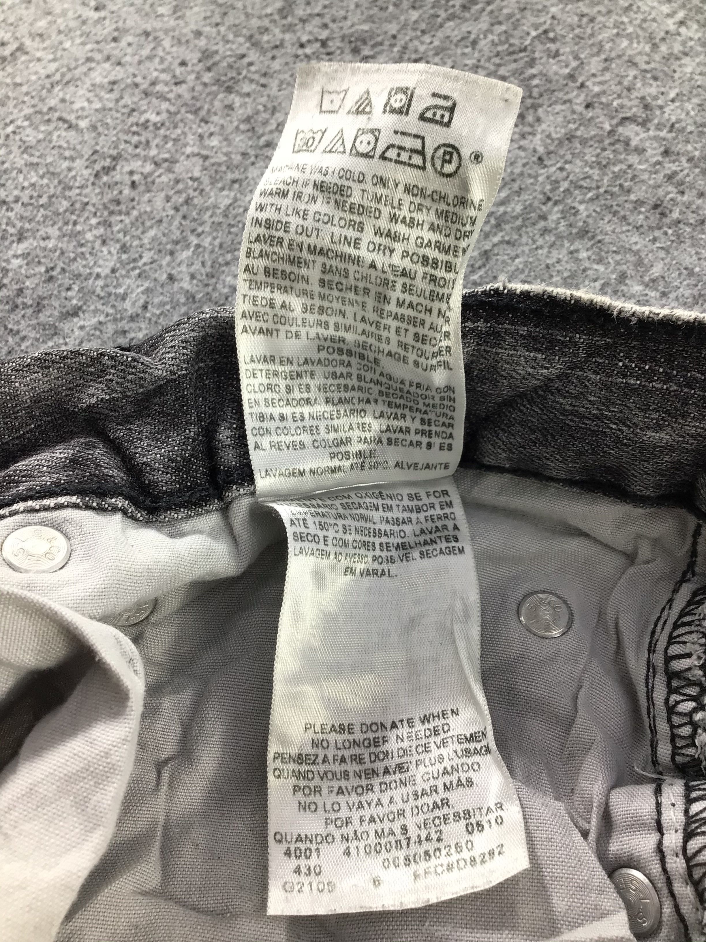 Levi's Vintage Distress Levis 505 Jeans-JM287 Size US 34 / EU 50 - 11 Thumbnail