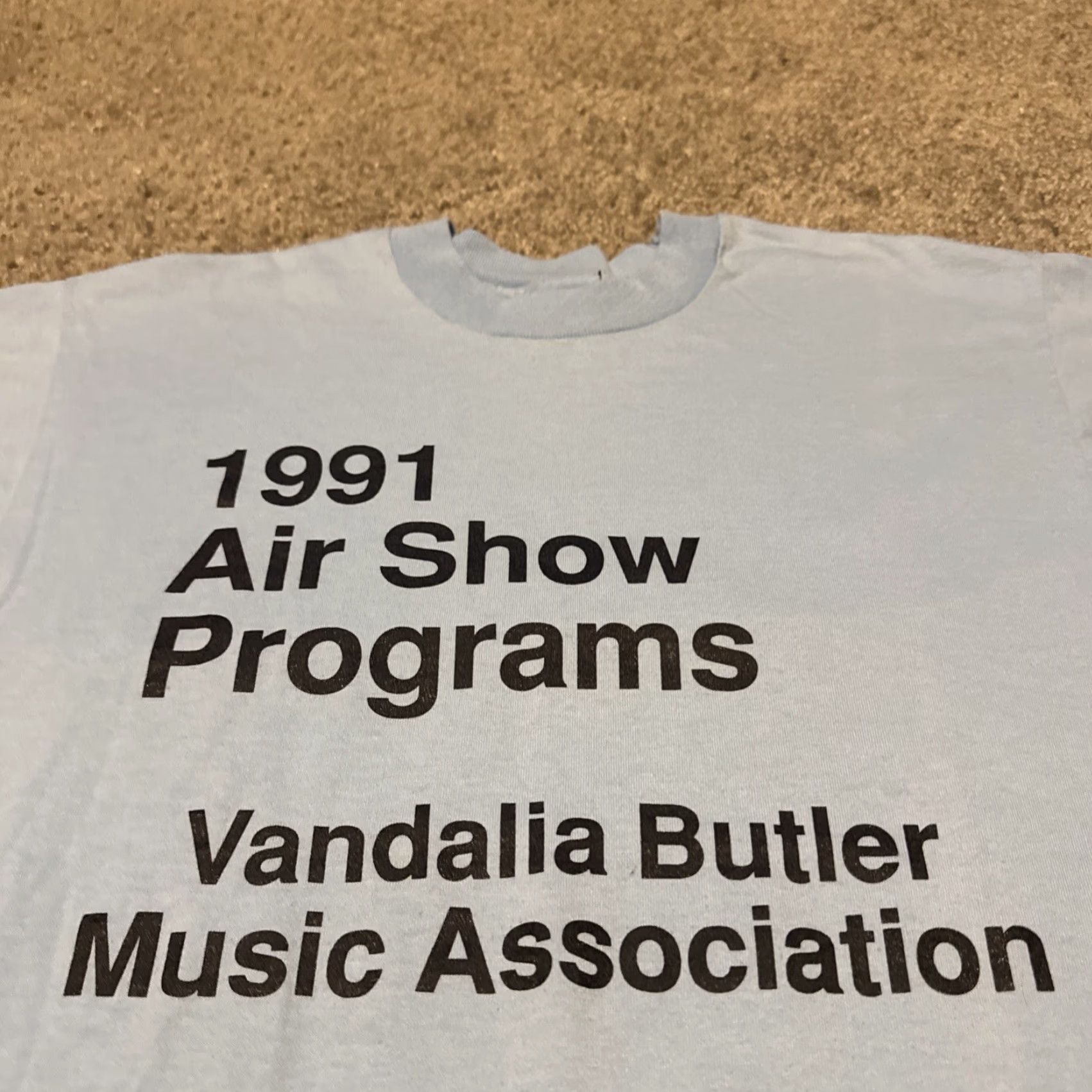 Kodak VINTAGE 1991 Dayton Ohio Air Show Fox T-Shirt Blue Large Men Shirt Kodak Size US L / EU 52-54 / 3 - 3 Thumbnail