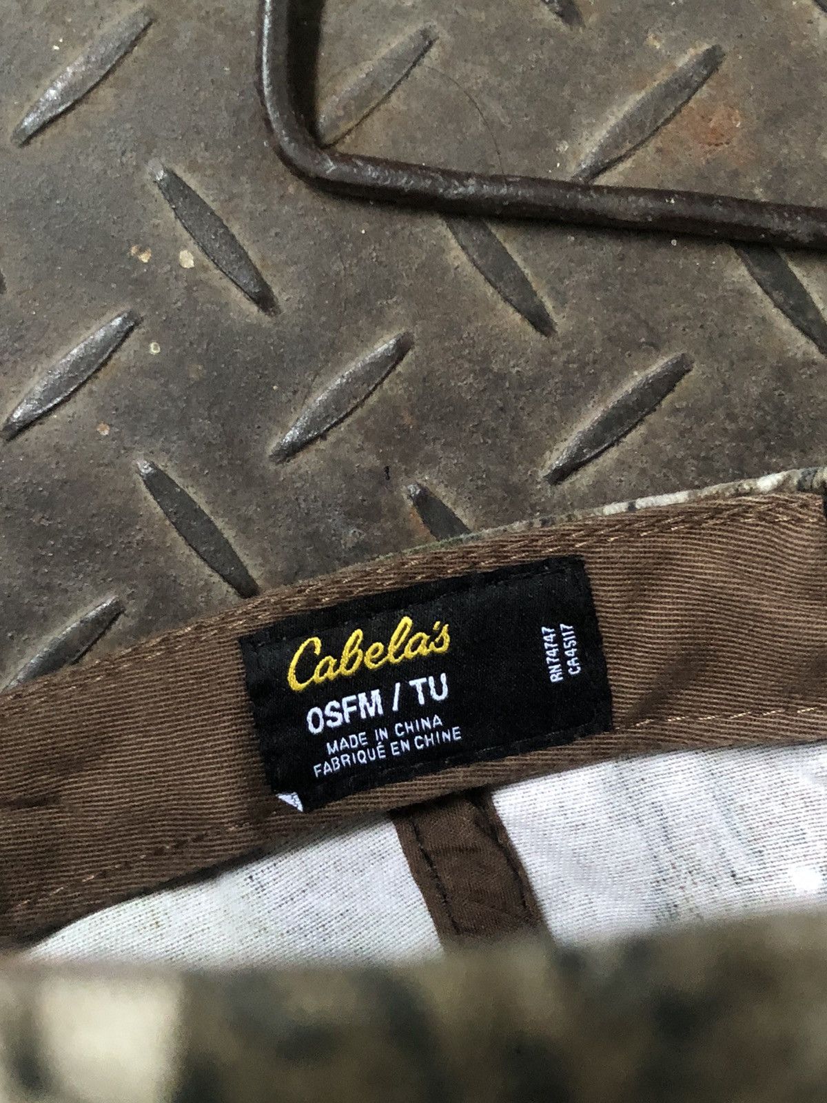 Realtree Cabelas Realtree Camo Hat Size ONE SIZE - 6 Thumbnail