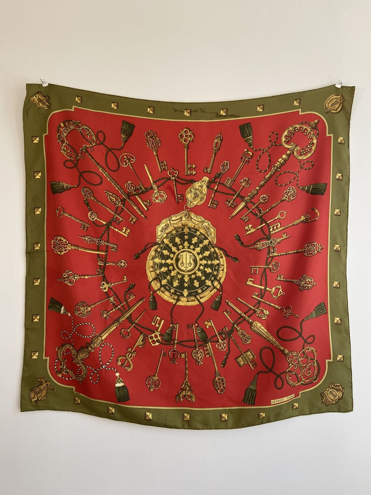 Hermes Hermès “Les Cles” Silk Scarf Size ONE SIZE - 1 Thumbnail