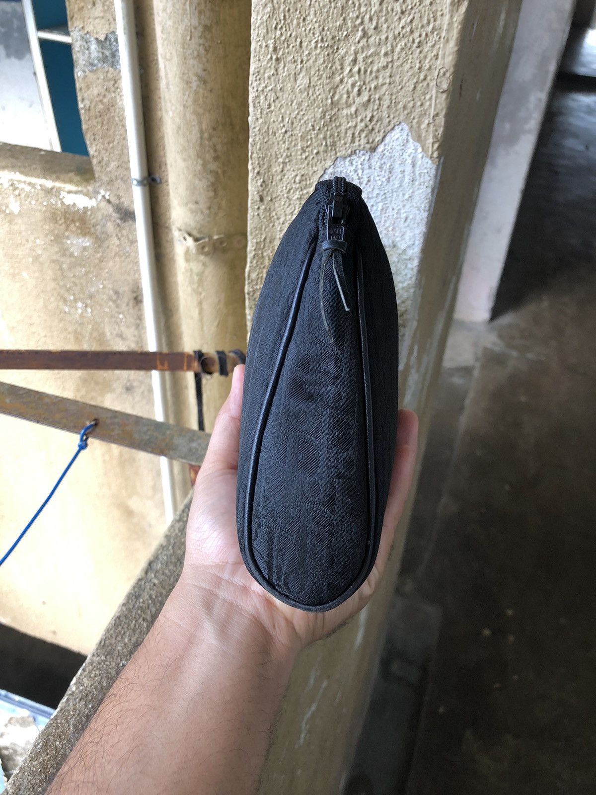 Christian Dior Monsieur Vintage Christian Dior Monogram Clutch Bag Black Size ONE SIZE - 7 Thumbnail