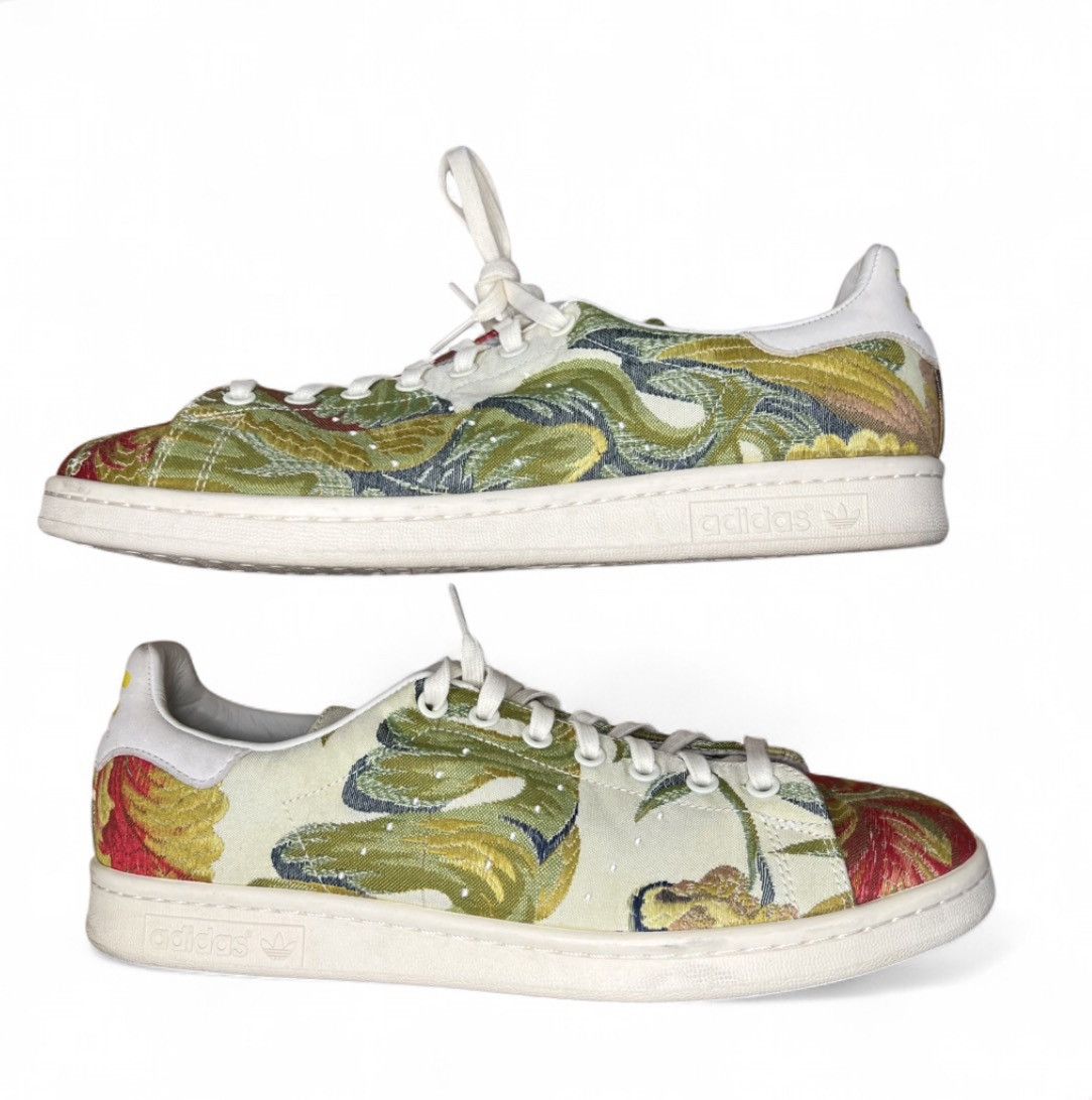 Adidas × Pharrell Pharrell x Adidas Stan Smith Jacquard 2015 "Floral" - US 11 Size US 11 / EU 44 - 3 Thumbnail