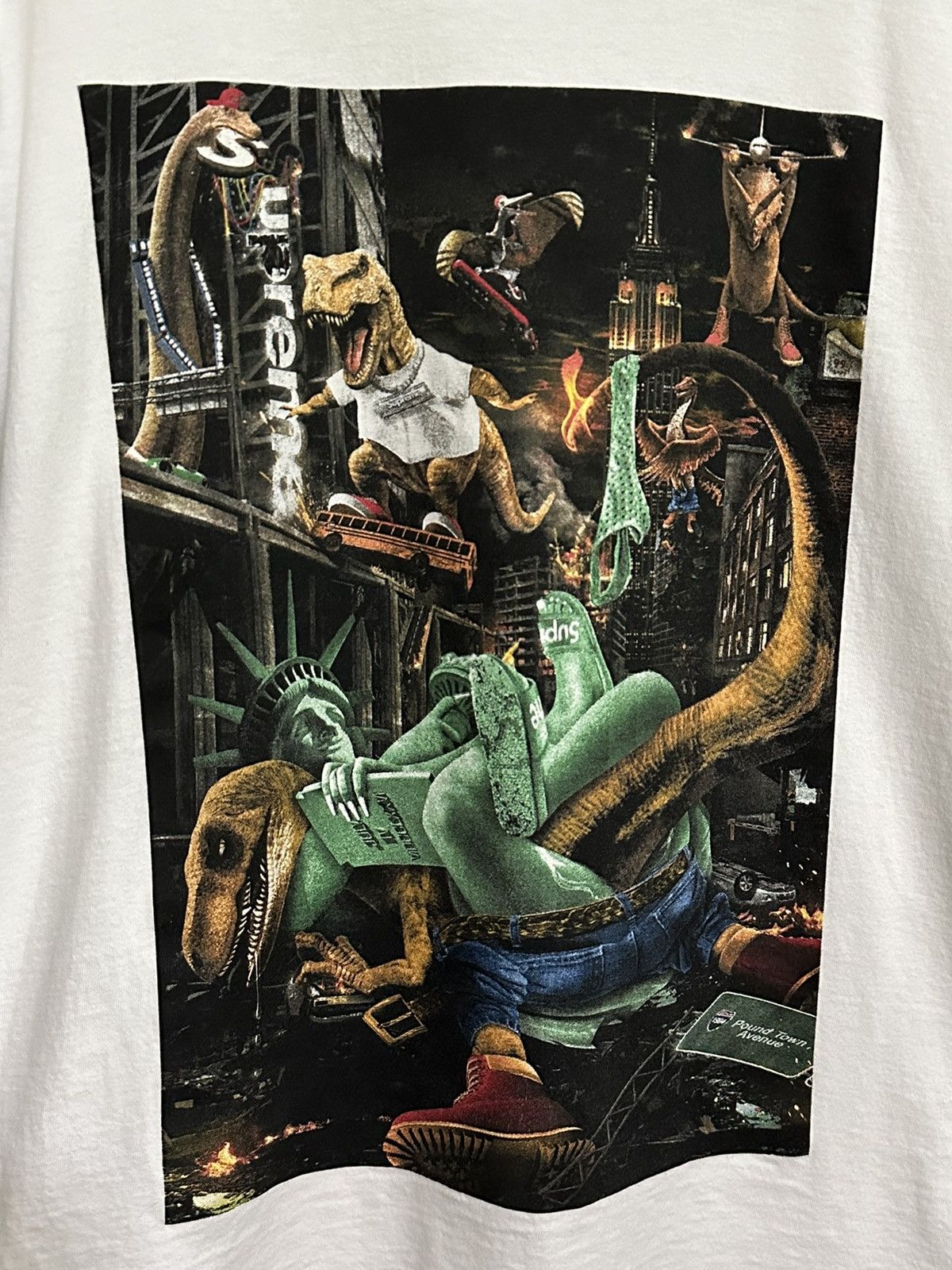 Supreme Supreme T-Rex Tee Size US M / EU 48-50 / 2 - 2 Thumbnail