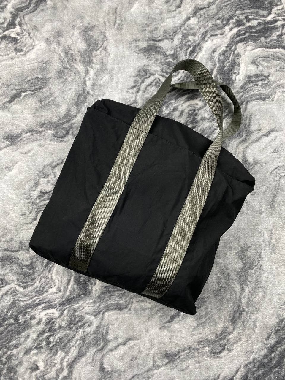 Prada Prada Sport Red Tab Tote Bag Nulon Black Size ONE SIZE - 4 Thumbnail