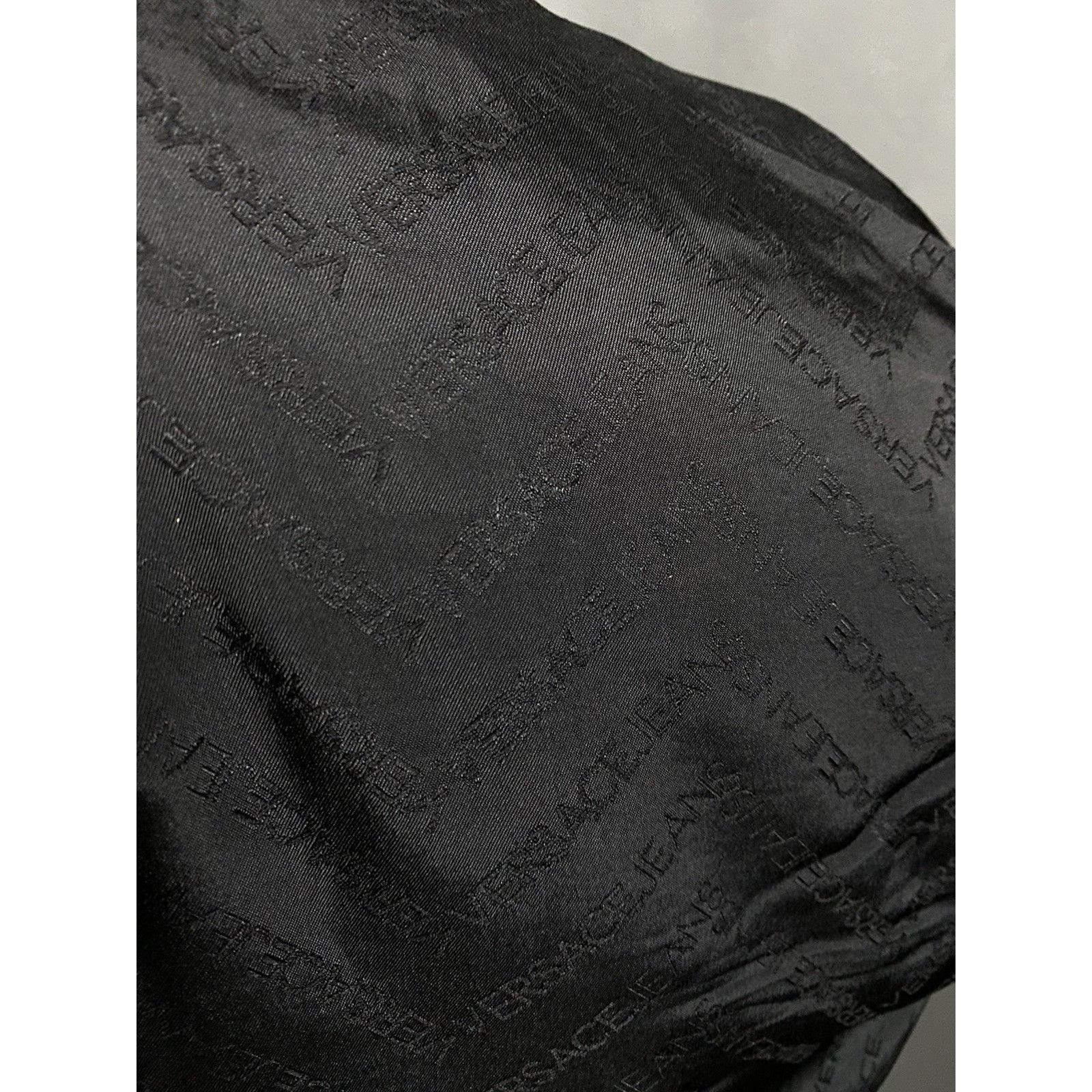 Versace Versace Assymetric Gray Black Biker Motorcycle Jacket Size Size S / US 4 / IT 40 - 10 Thumbnail
