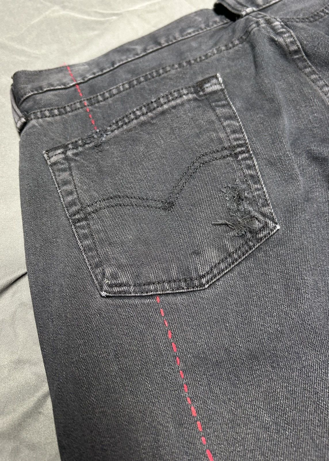 Levi's Levi’s 514s Sashiko Mended and Embellished 1/1 Size US 35 - 6 Thumbnail