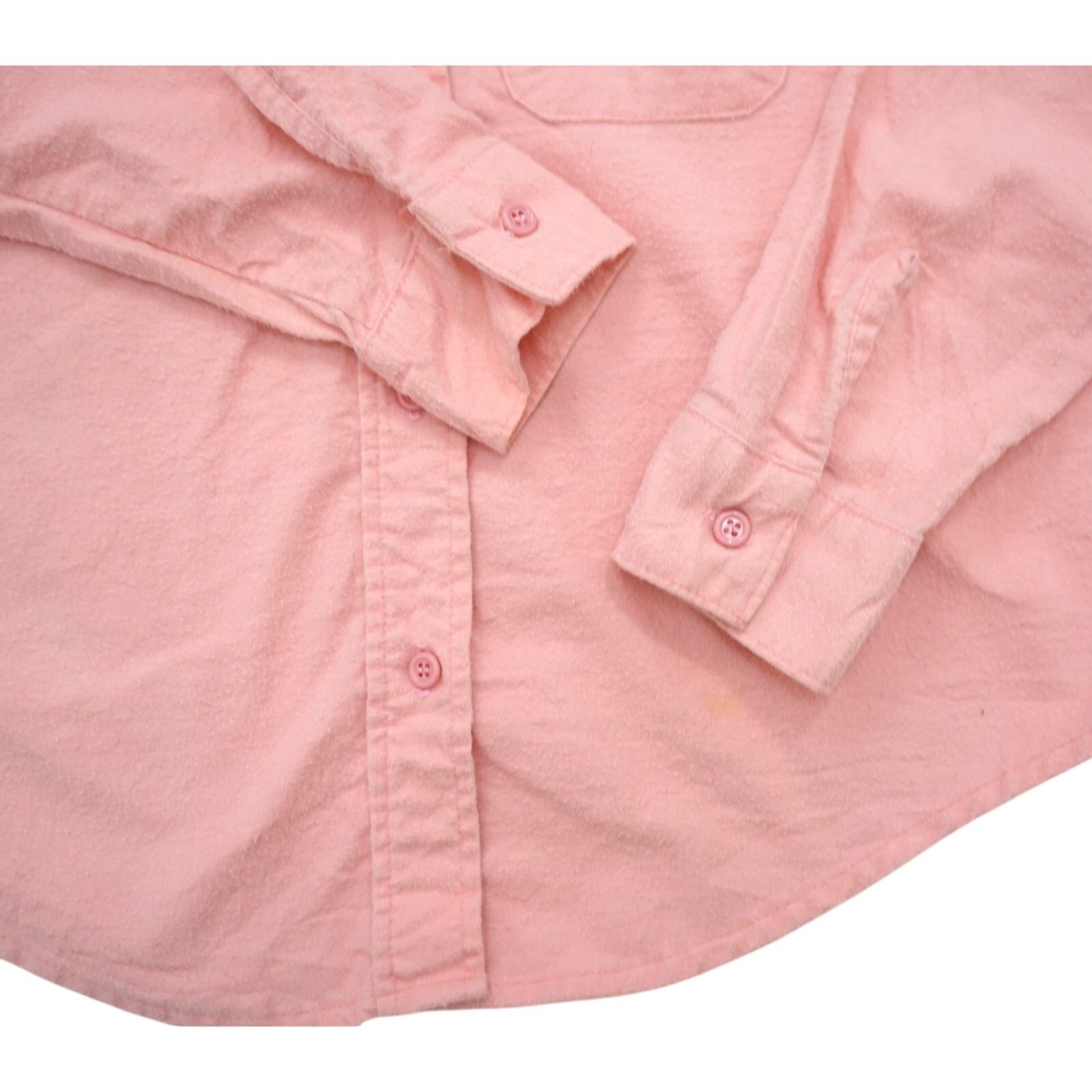 FiveBrother × Vintage Vintage 90s Five Brother Pink Flannel Work Shirt Mens Small Size US S / EU 44-46 / 1 - 4 Thumbnail