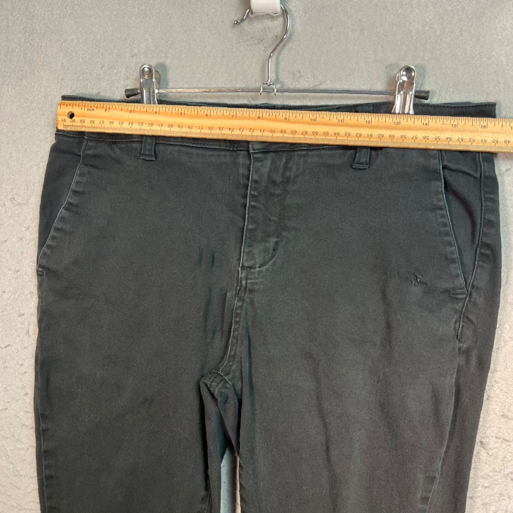 Rsq RSQ Jeans Mens 32 x 32 Skinny Fit Black Chino Pants Cotton Blend Jeans Skinny Fit 32 Black Chino RSQ Mens Pants Size 24" / US 00 / IT 34 - 5 Thumbnail