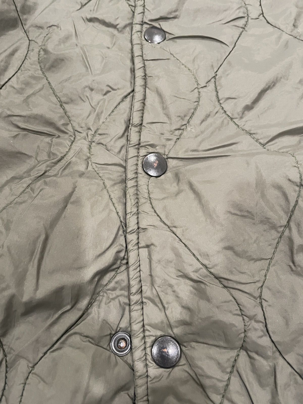Save Khaki United Save Khaki United Quilted Nylon Warm Up Bomber Size US L / EU 52-54 / 3 - 3 Thumbnail