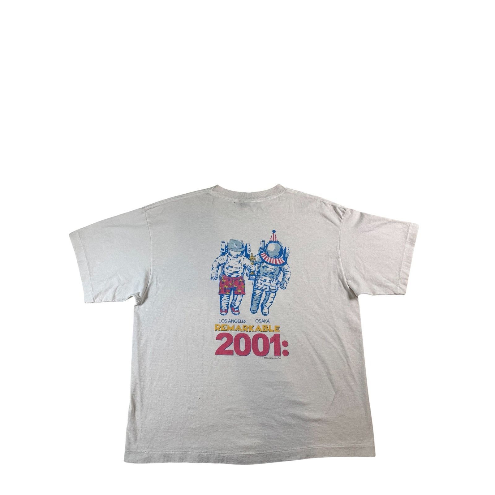 Saint Michael Saint Michael 'Sean Wotherspoon Astronaught' White Tee Size US XL / EU 56 / 4 - 1 Thumbnail