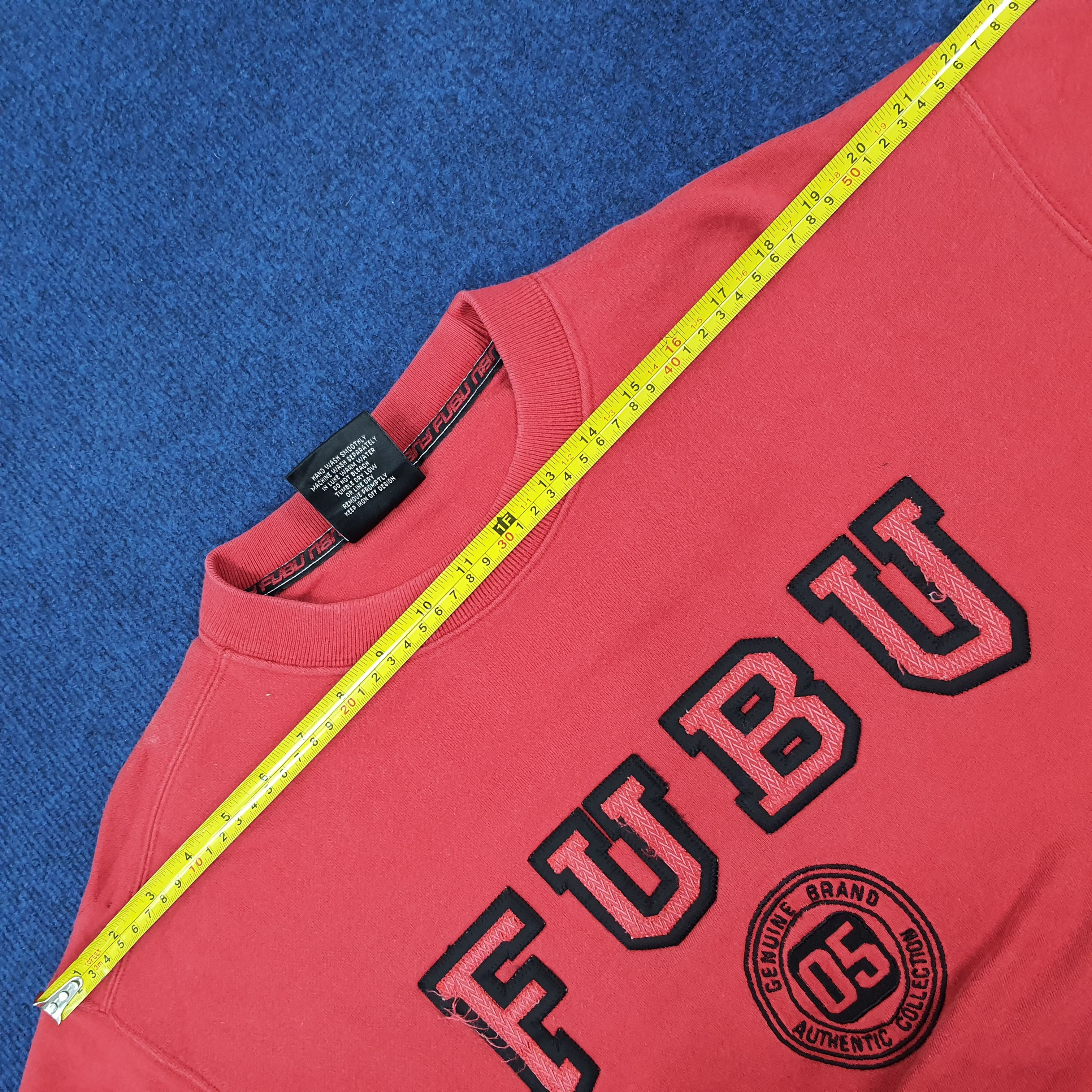 Fubu × Vintage Vintage FUBU Spell Out Authentic Collection Sweatshirt Size US L / EU 52-54 / 3 - 11 Thumbnail