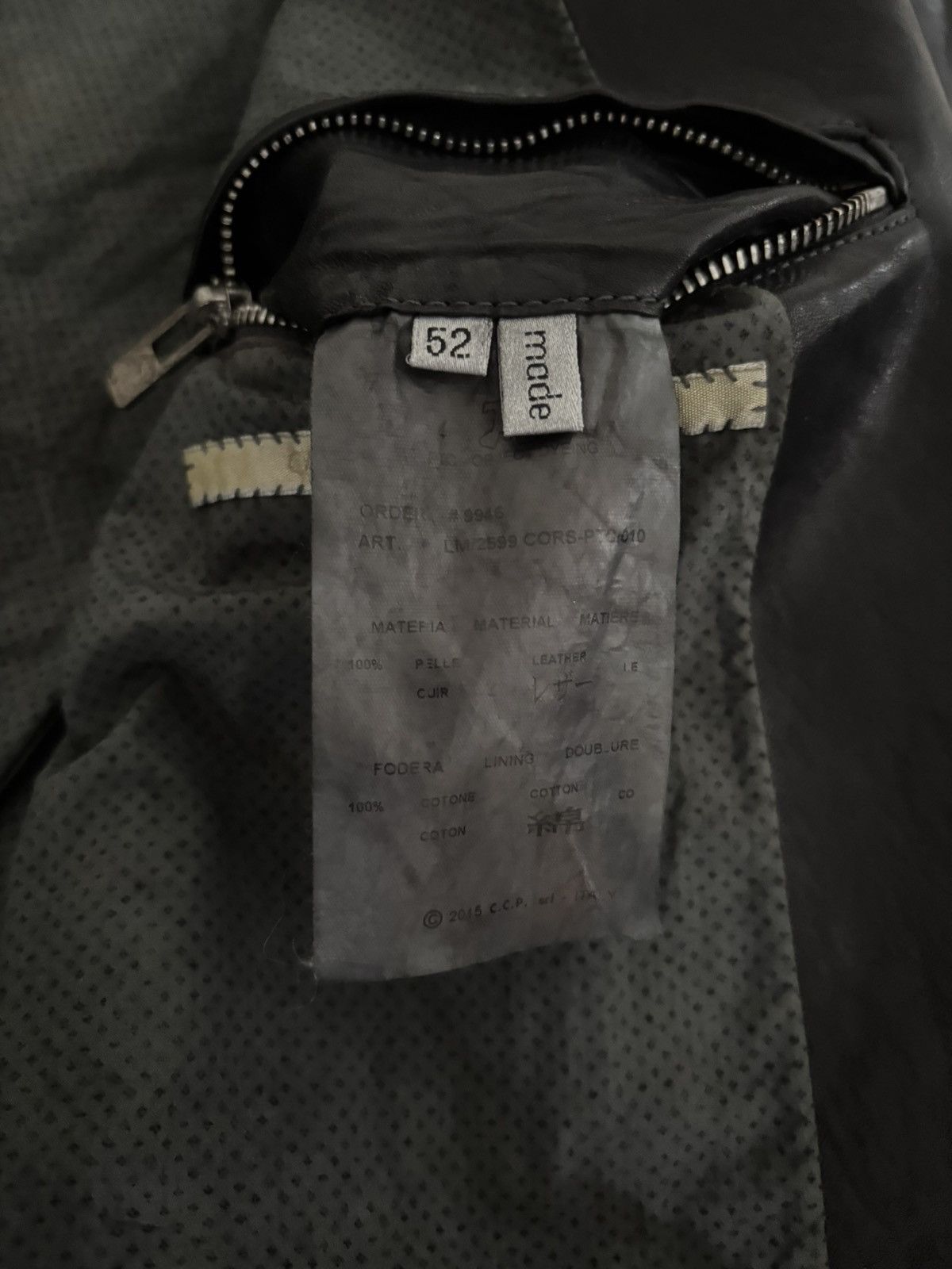 Carol Christian Poell High Neck LM/2599 CORS-PTC/010 Jacket Size US L / EU 52-54 / 3 - 9 Thumbnail