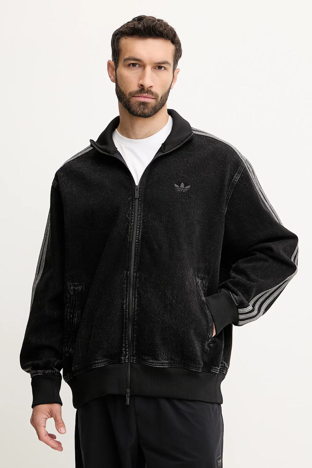 adidas Originals Adicolor Denim Firebird Track Top JC6717 XL