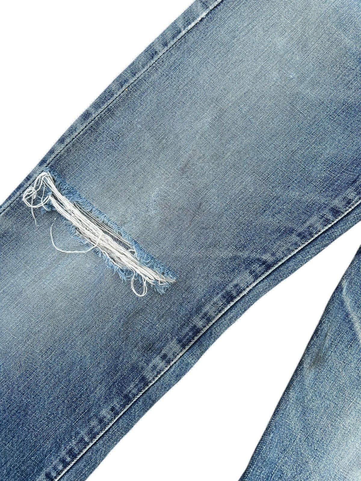 Kapital Thrashed Vintage Levis Big E Selvedge Denim Jeans Size US 29 - 4 Thumbnail