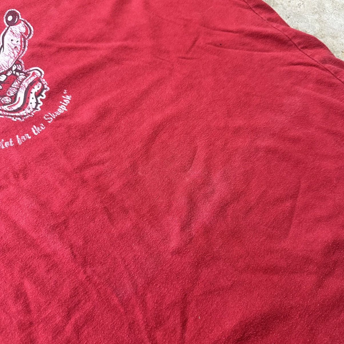 Bugle Boy Vintage 90s Y2K Red Bugle Boy Jeans Pool Hall Shirt Size XL Size US XL / EU 56 / 4 - 6 Thumbnail